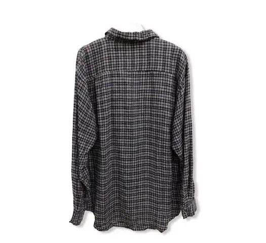 Flannel × Vintage Vintage Y.O.M Plaid Tartan Flannel Shirt 👕 Size US L / EU 52-54 / 3 - 4 Thumbnail