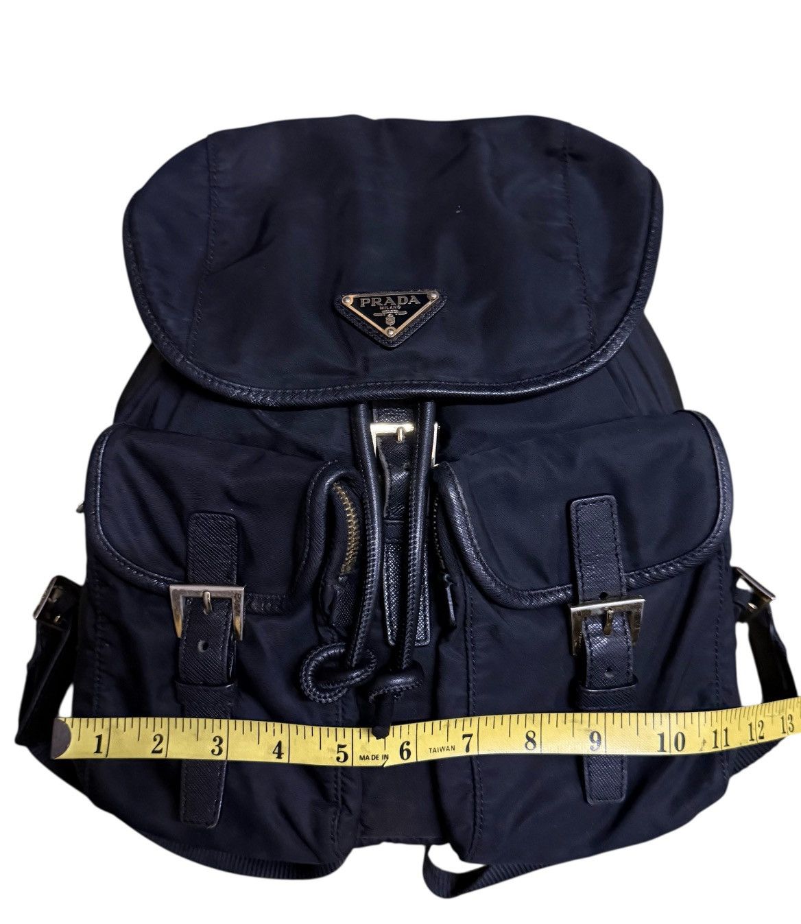 Prada PRADA Nylon Bagpack Black Size ONE SIZE - 3 Thumbnail