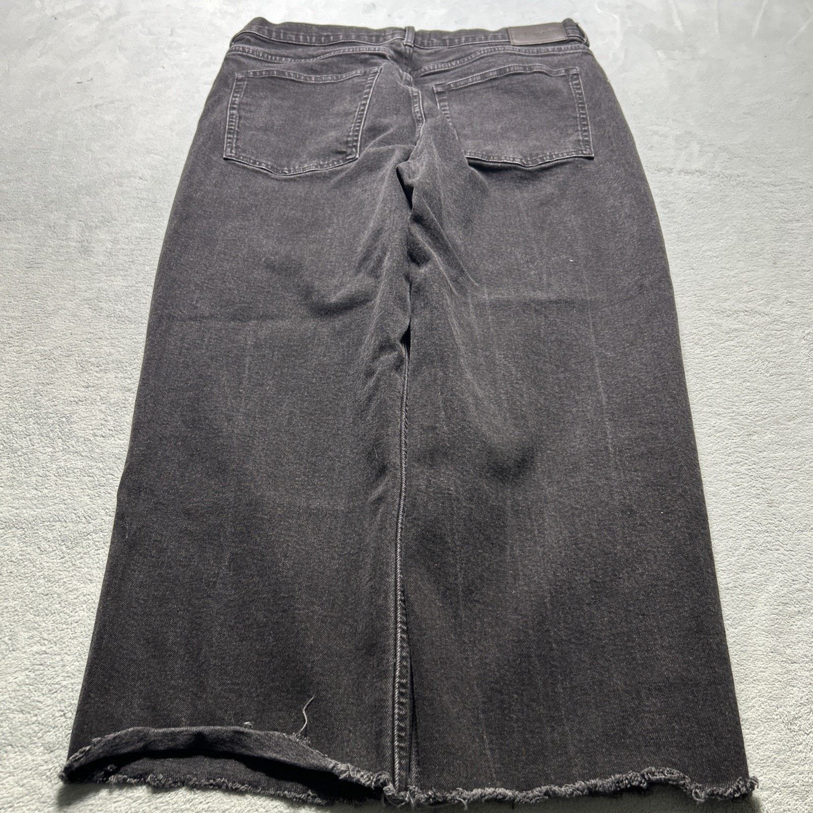 Everlane Beyond Baggy Jeans Women 33 36x24 Raw Hems Hamilton Baggie Size 36" / US 14 / IT 50 - 2 Thumbnail