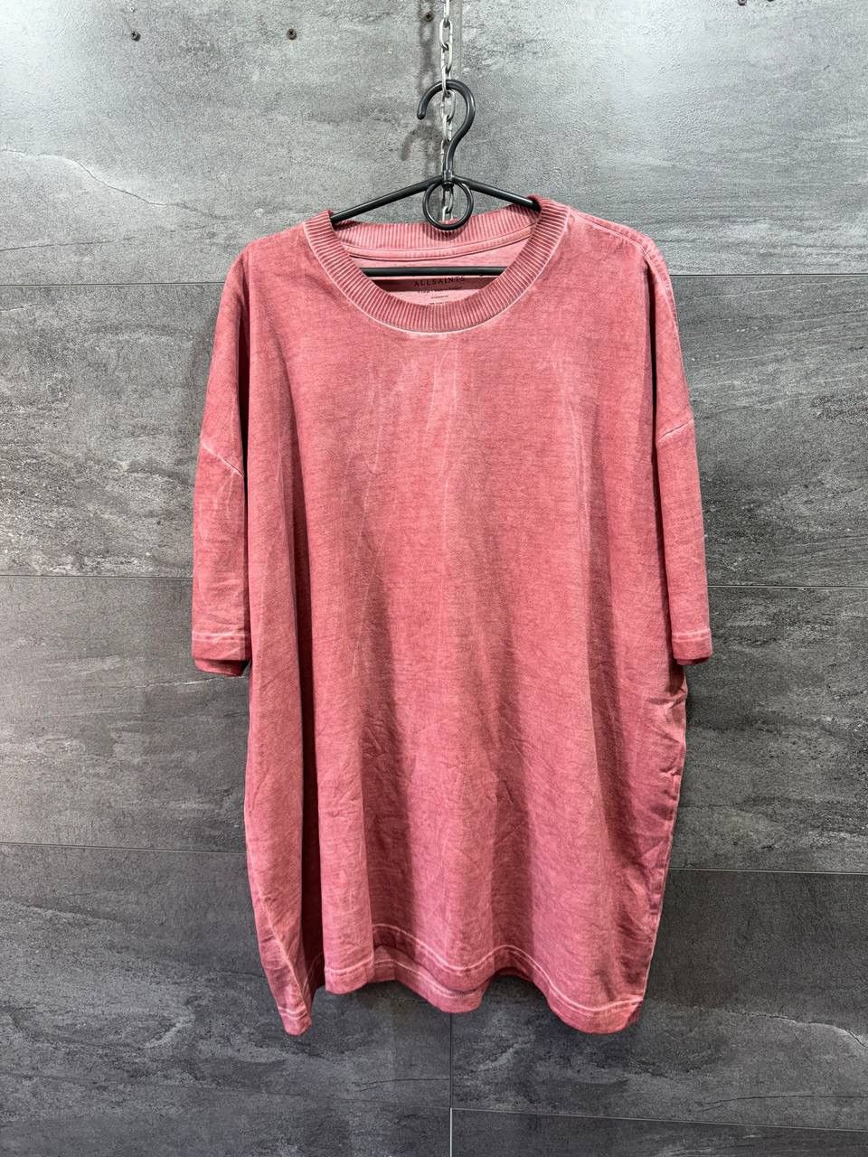 Allsaints AllSaints MAX SS CREW Basic T-Shirt Oversized Fit Mens Size US XL / EU 56 / 4 - 1 Thumbnail