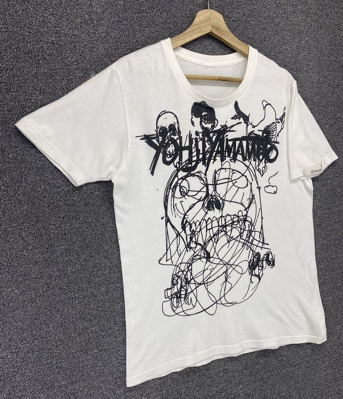 Yohji Yamamoto Vintage Yohji Yamamoto Punk Style Tee T Shirts Size US M / EU 48-50 / 2 - 2 Thumbnail