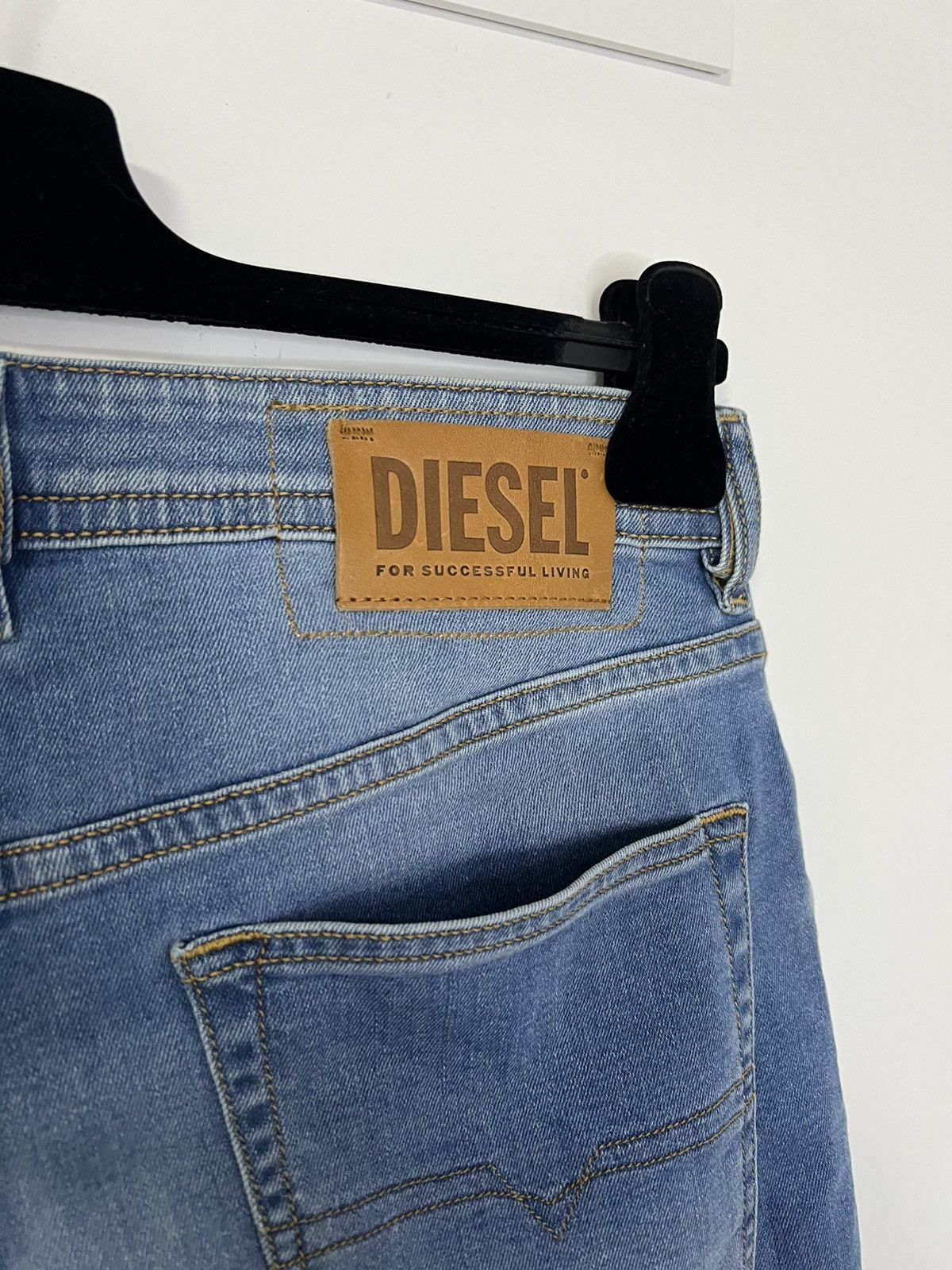 Diesel Diesel denim jeans M straigh fit light blue Size US 32 / EU 48 - 4 Thumbnail