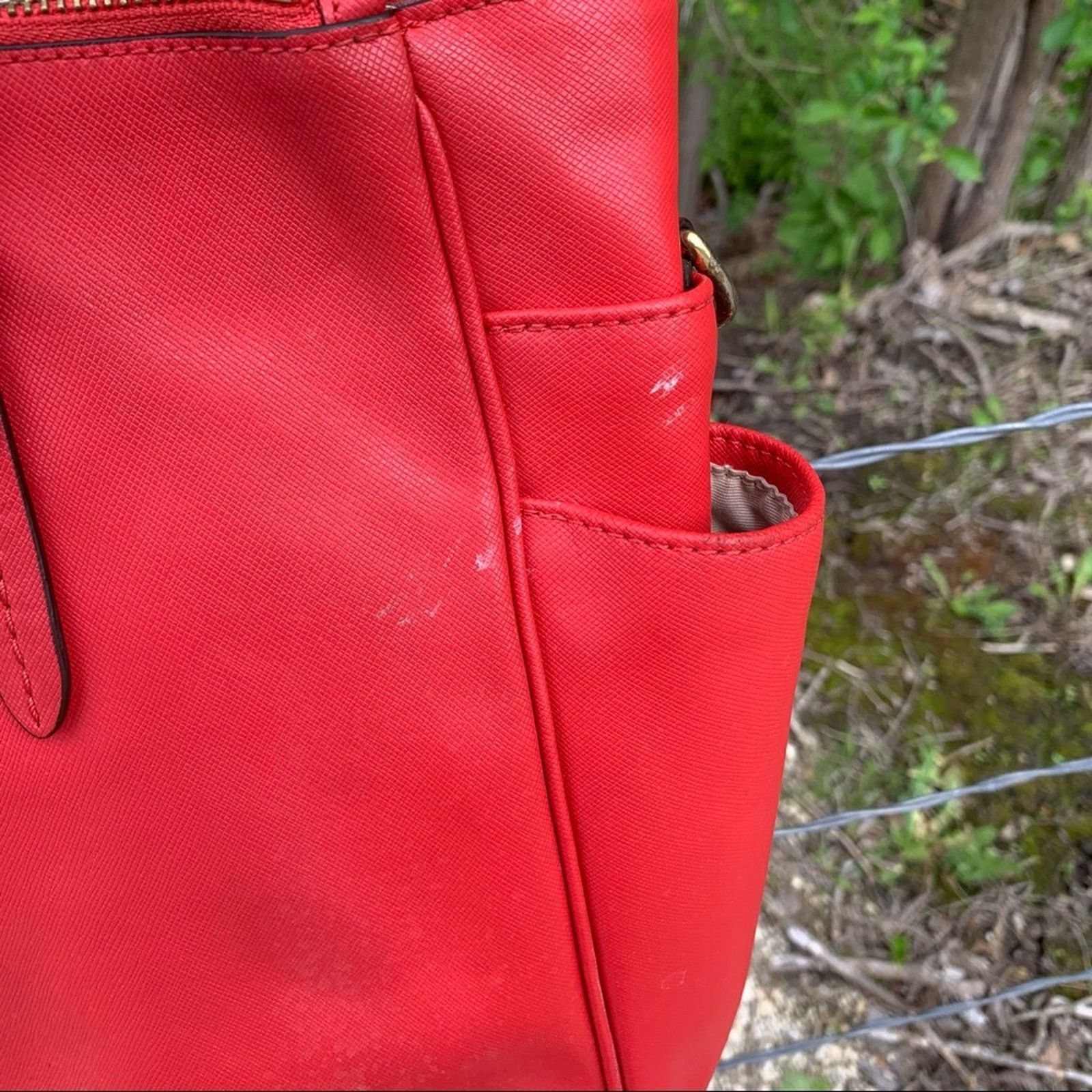 Coach Coach Peyton crossbody multifunction bag purse red orange Size ONE SIZE - 12 Thumbnail