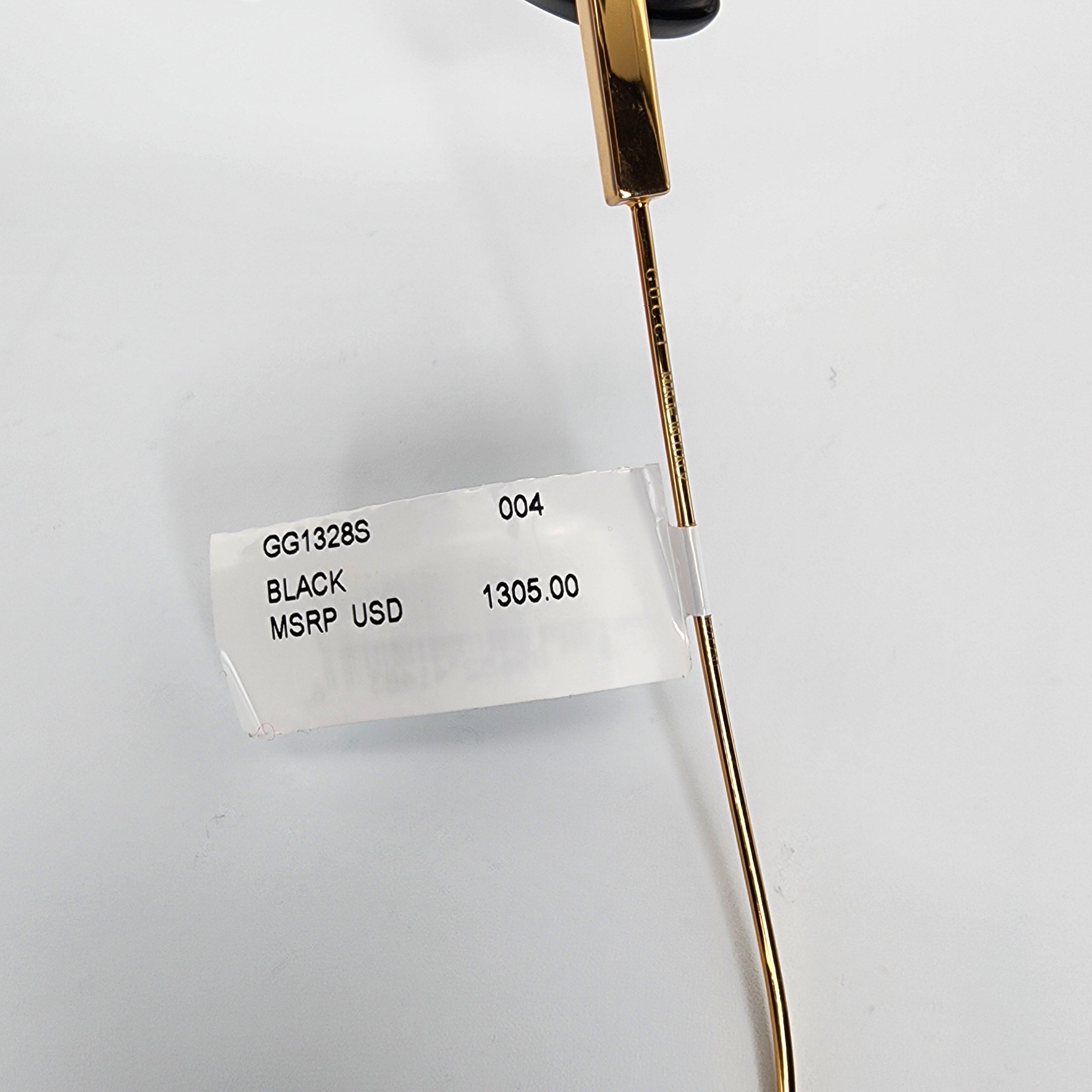 Gucci Gucci GG1328S 004 Geometric Sunglasses Size ONE SIZE - 4 Thumbnail