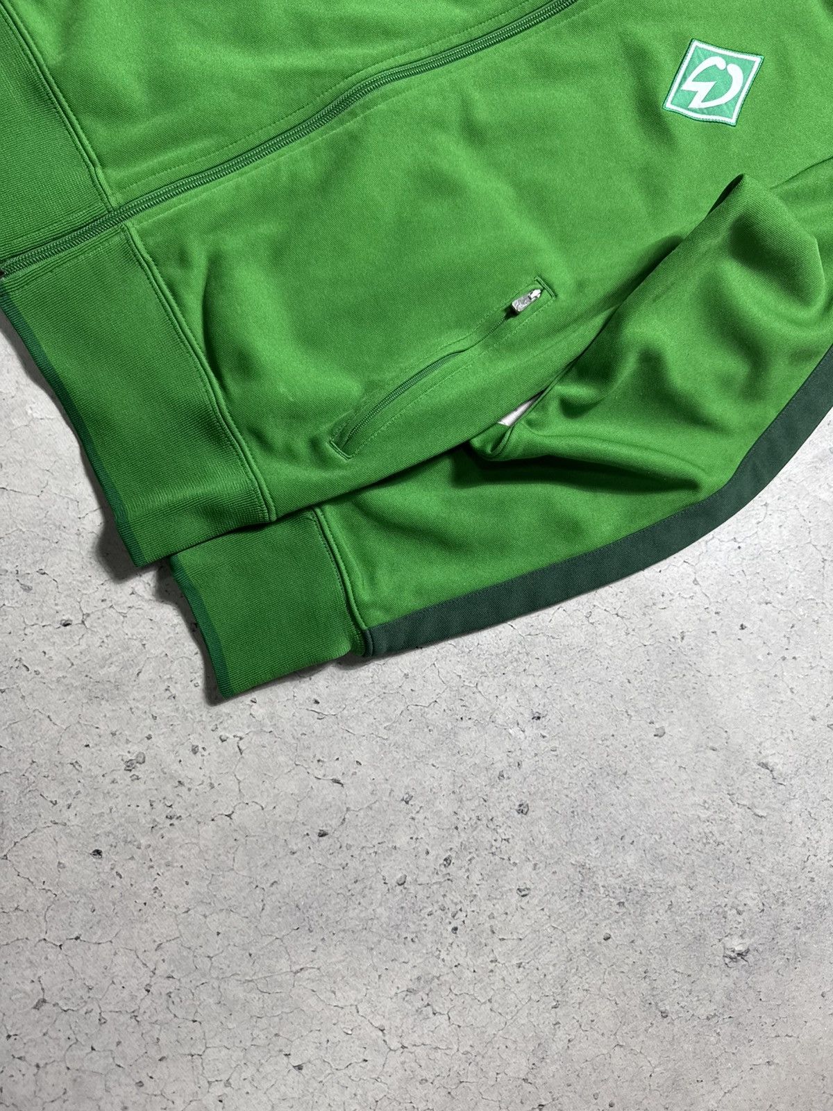 Nike Nike FC Werder Vintage Football Track Jacket Full Zip Size US S / EU 44-46 / 1 - 3 Thumbnail