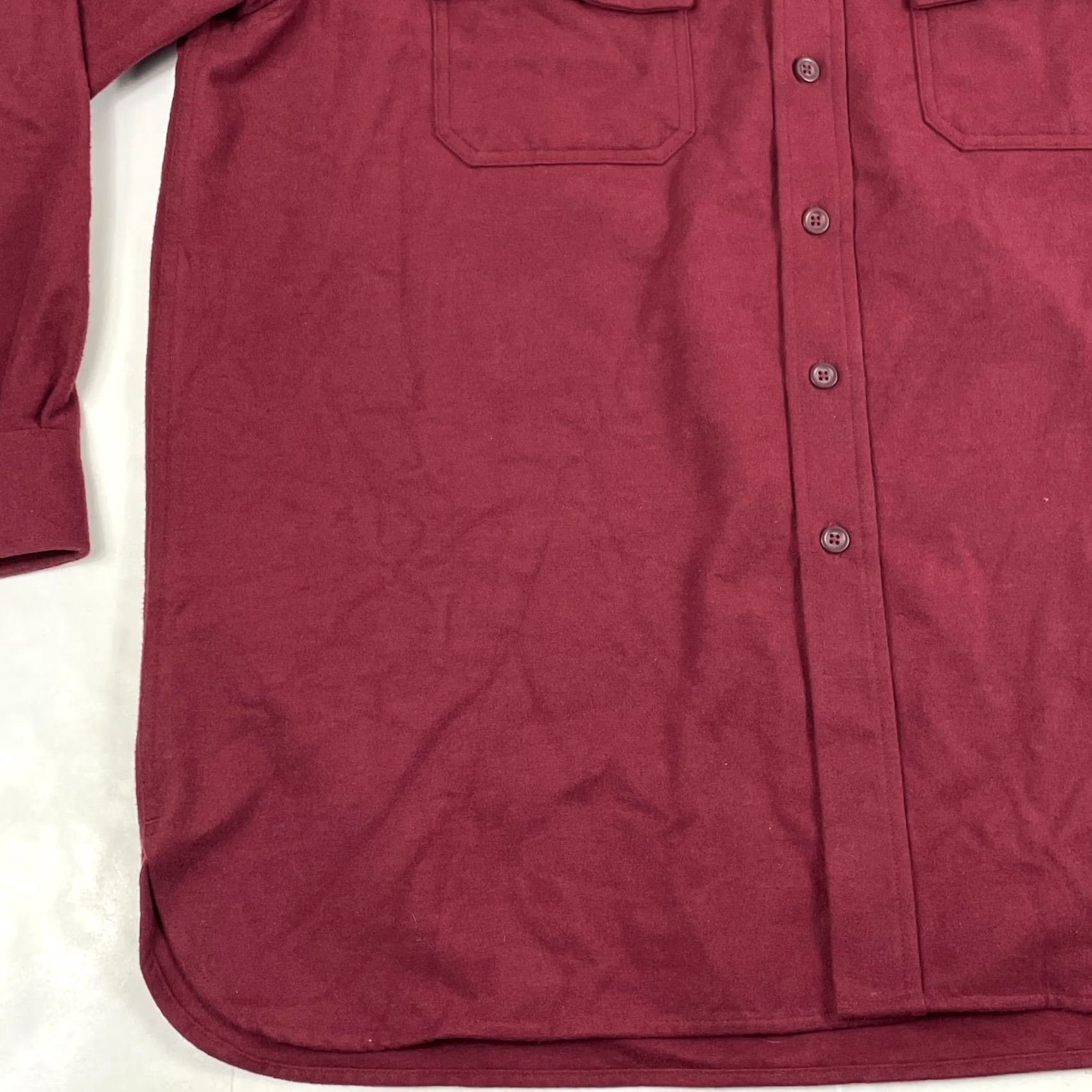 Vintage VINTAGE LL Bean Shirt Mens XL Red Chamois Button Up Hiking Camping Rodeo Cowboy Shirts Shirt LL Bean Chamois Cloth Pockets Outdoors Mens Size US XL / EU 56 / 4 - 5 Thumbnail