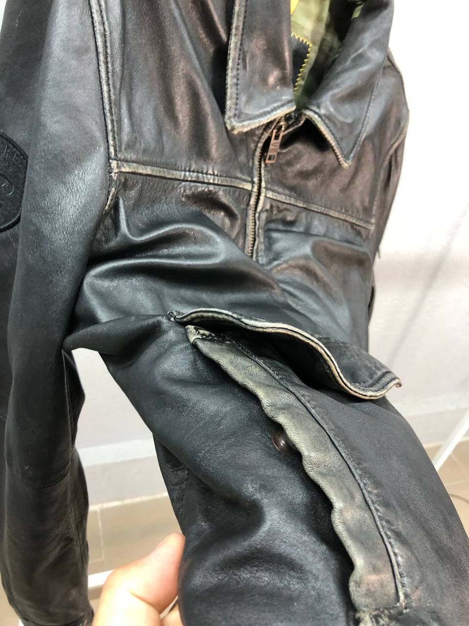 Camel Camel Active leather mens Jacket 50 / Large Size US L / EU 52-54 / 3 - 10 Thumbnail