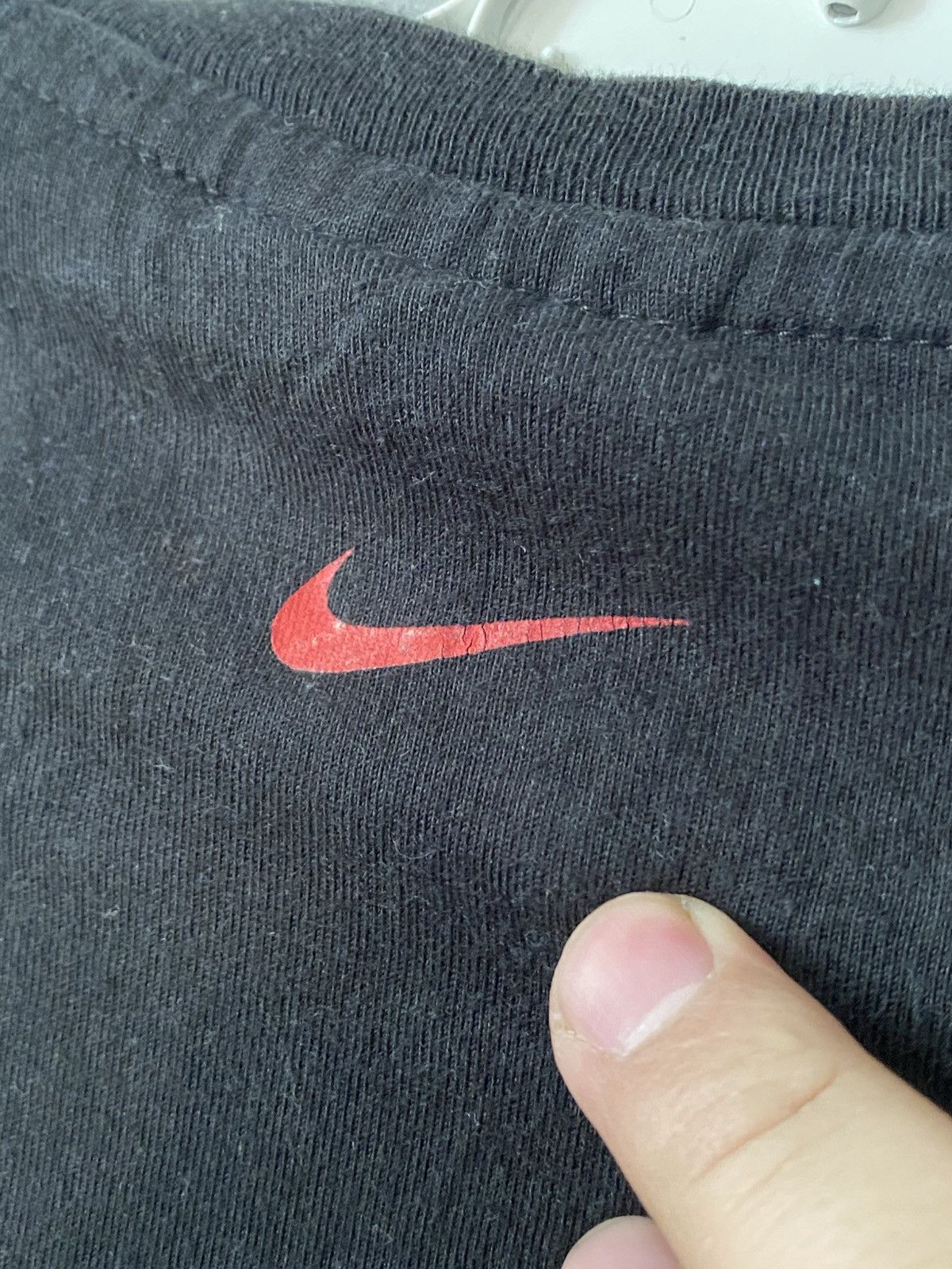 Nike × Vintage Vintage Nike Big Logo T-shirt Avant Gard Hysteric NYC US Size US L / EU 52-54 / 3 - 8 Thumbnail