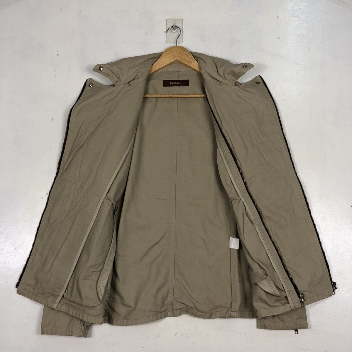 If Six Was Nine × Japanese Brand × Le Grande Bleu (L.G.B.) Zerosail Bikers Double Collar Jackets Size US M / EU 48-50 / 2 - 11 Thumbnail