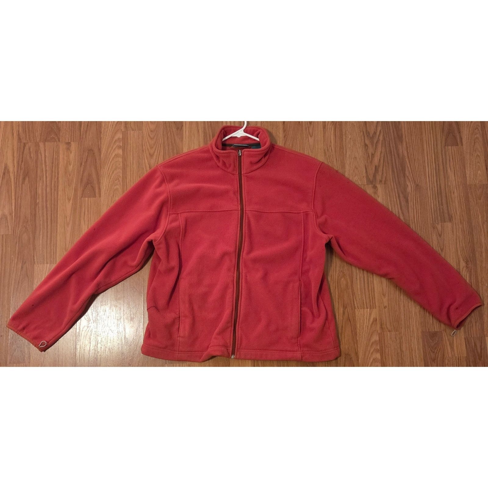 L.L. Bean L.L. Bean Burnt Orange Full Zip Fleece Sweater - Men's Large Size US L / EU 52-54 / 3 - 5 Thumbnail