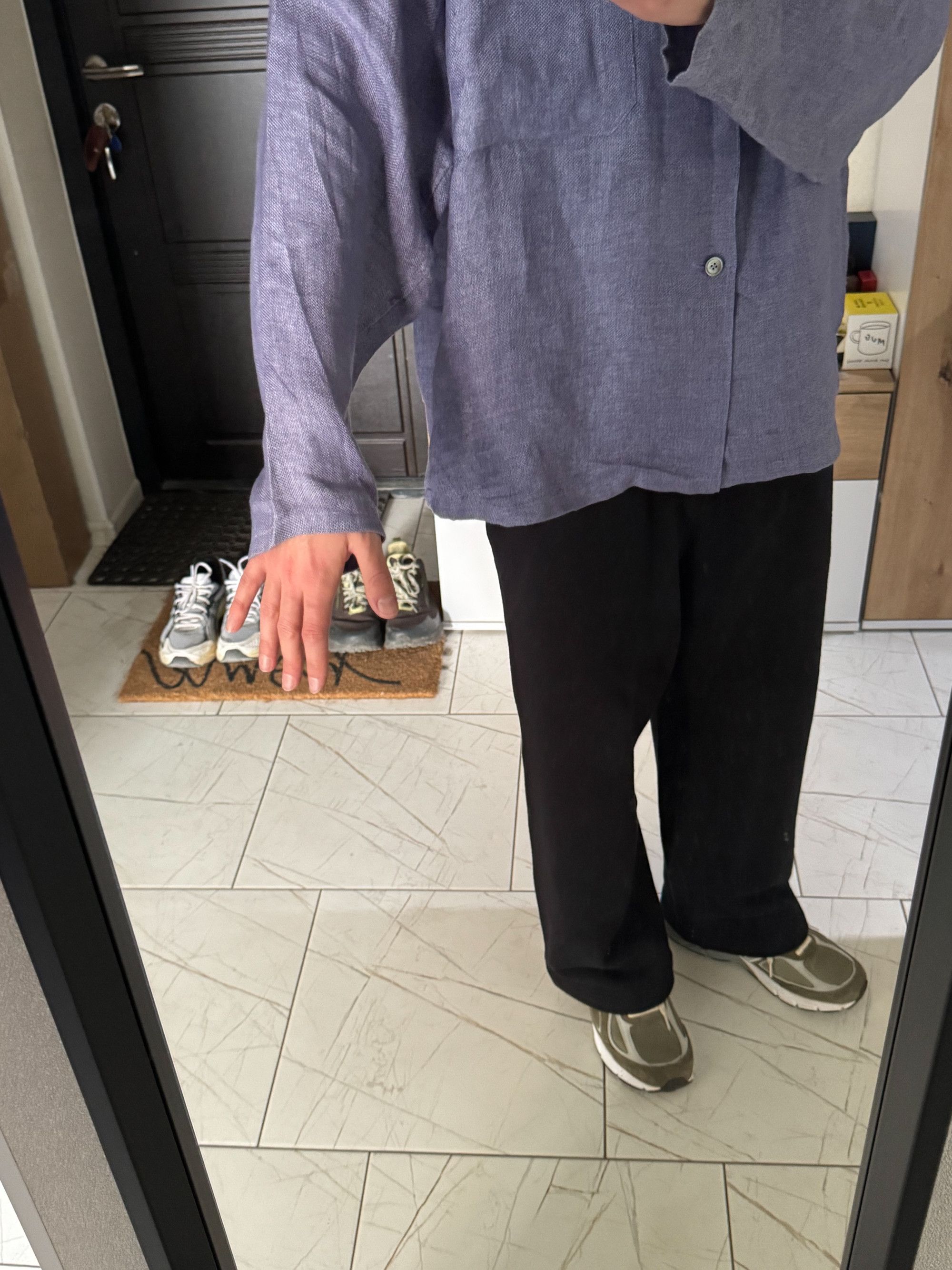 Comoli Comoli Japan 100% Linen Oversized Shirt Size 2 (46) - M Size US M / EU 48-50 / 2 - 4 Thumbnail
