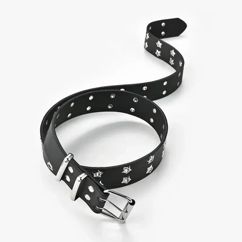 Designer 110cm Double Pin Belt Size ONE SIZE - 4 Thumbnail