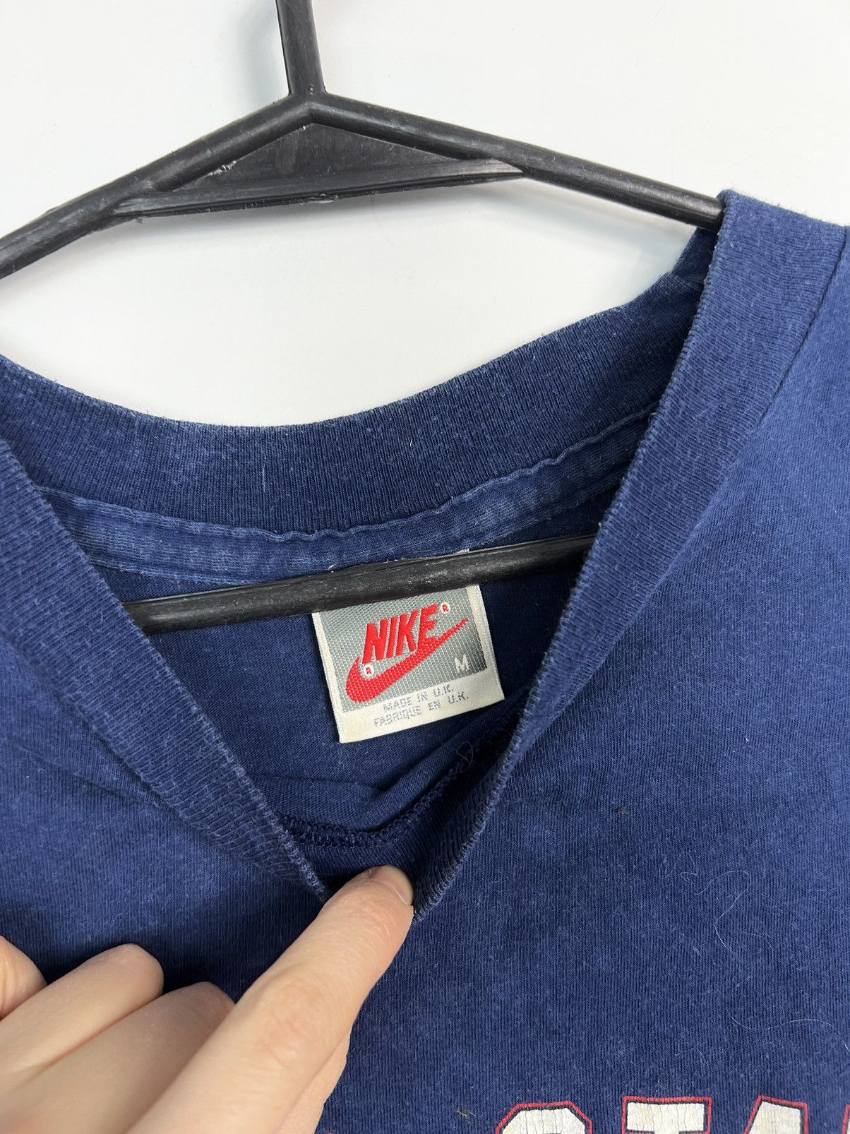 Nike × Vintage Tshirt Nike United States Beverton Oregon Vintage 80’s Size US M / EU 48-50 / 2 - 2 Thumbnail