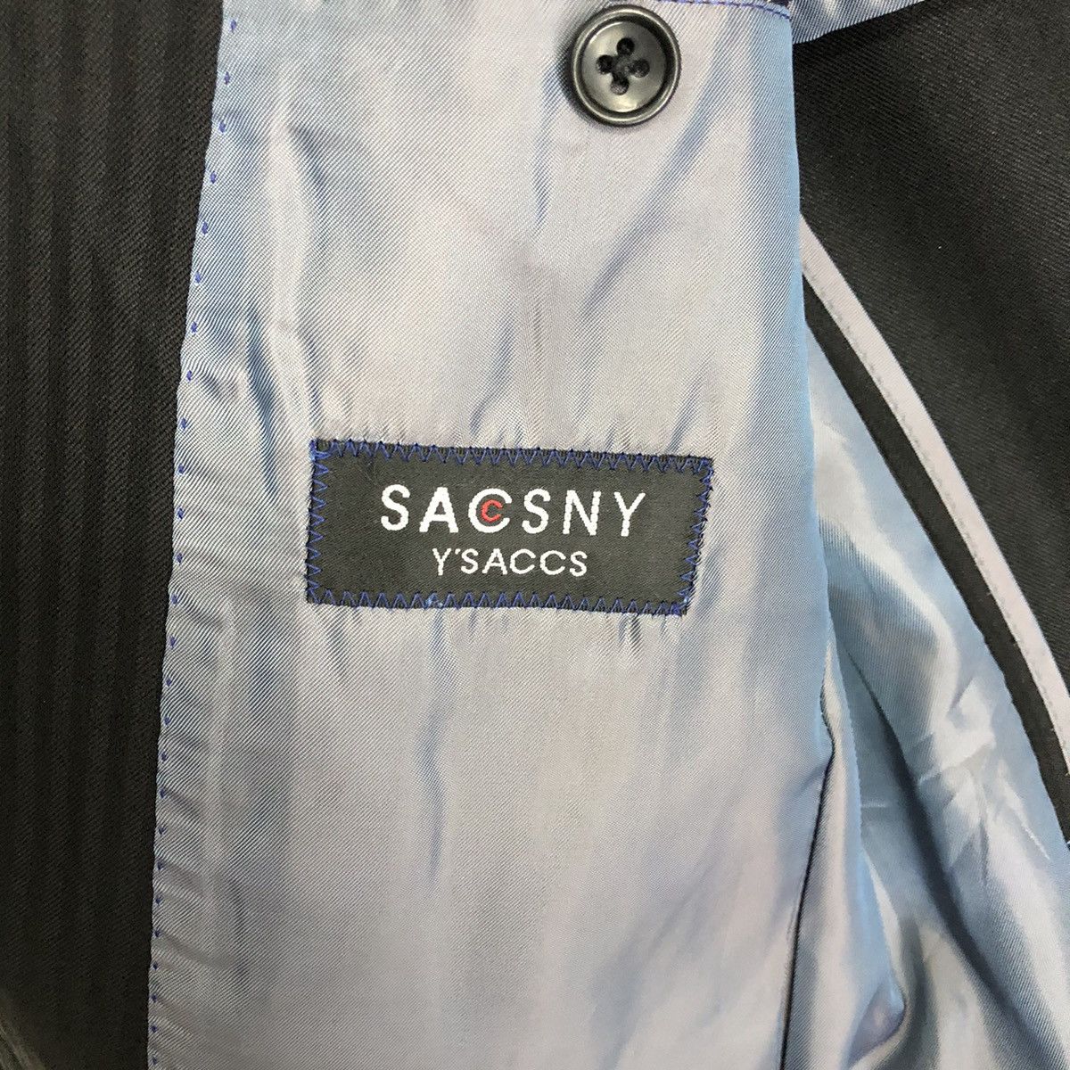 Japanese Brand × Yohji Yamamoto Sacsny Ysaccs Yohji Yamamoto Blazer Jacket Size S Size US S / EU 44-46 / 1 - 7 Thumbnail