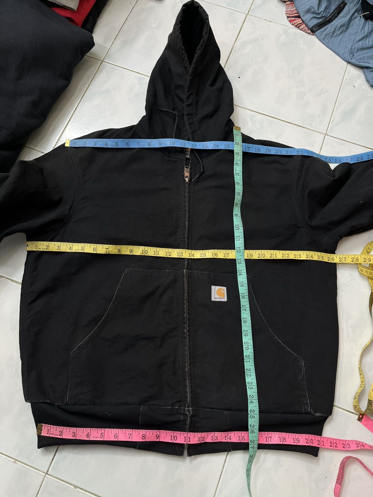 Carhartt 🔥🔥🔥STEALS VTG CARHARTT HOODIE DETROIT JACKET Size US L / EU 52-54 / 3 - 19 Thumbnail