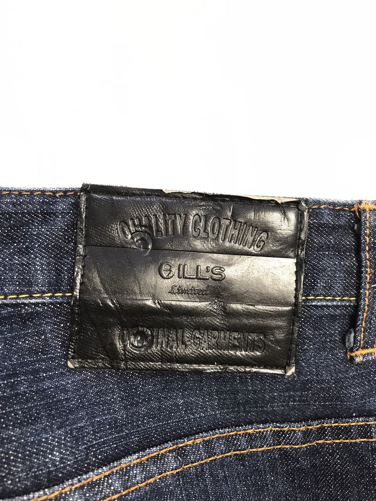 Japanese Brand ILL’s Just Infamous Indigo Denim Straight Cut Fits Size 36 Size US 36 / EU 52 - 8 Thumbnail