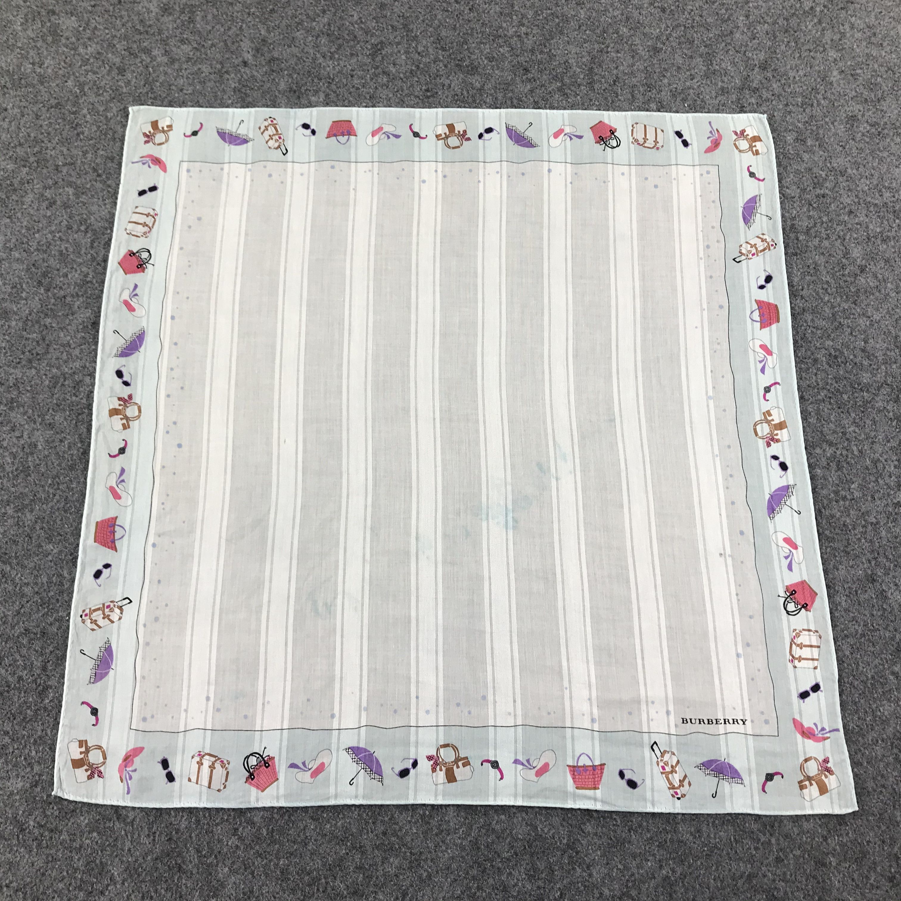 Burberry Burberry Handkerchief Neckerchief Bandana H367 Size ONE SIZE - 1 Thumbnail