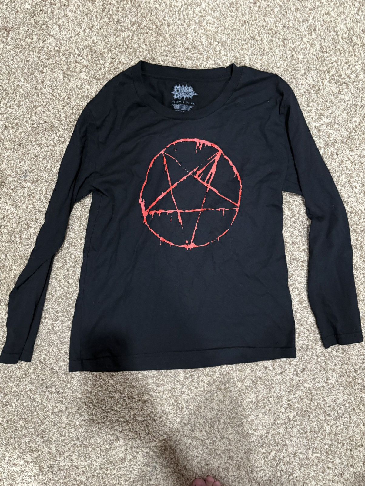 Ken Carson ken carson more chaos pentegram merch Size US S / EU 44-46 / 1 - 1 Thumbnail