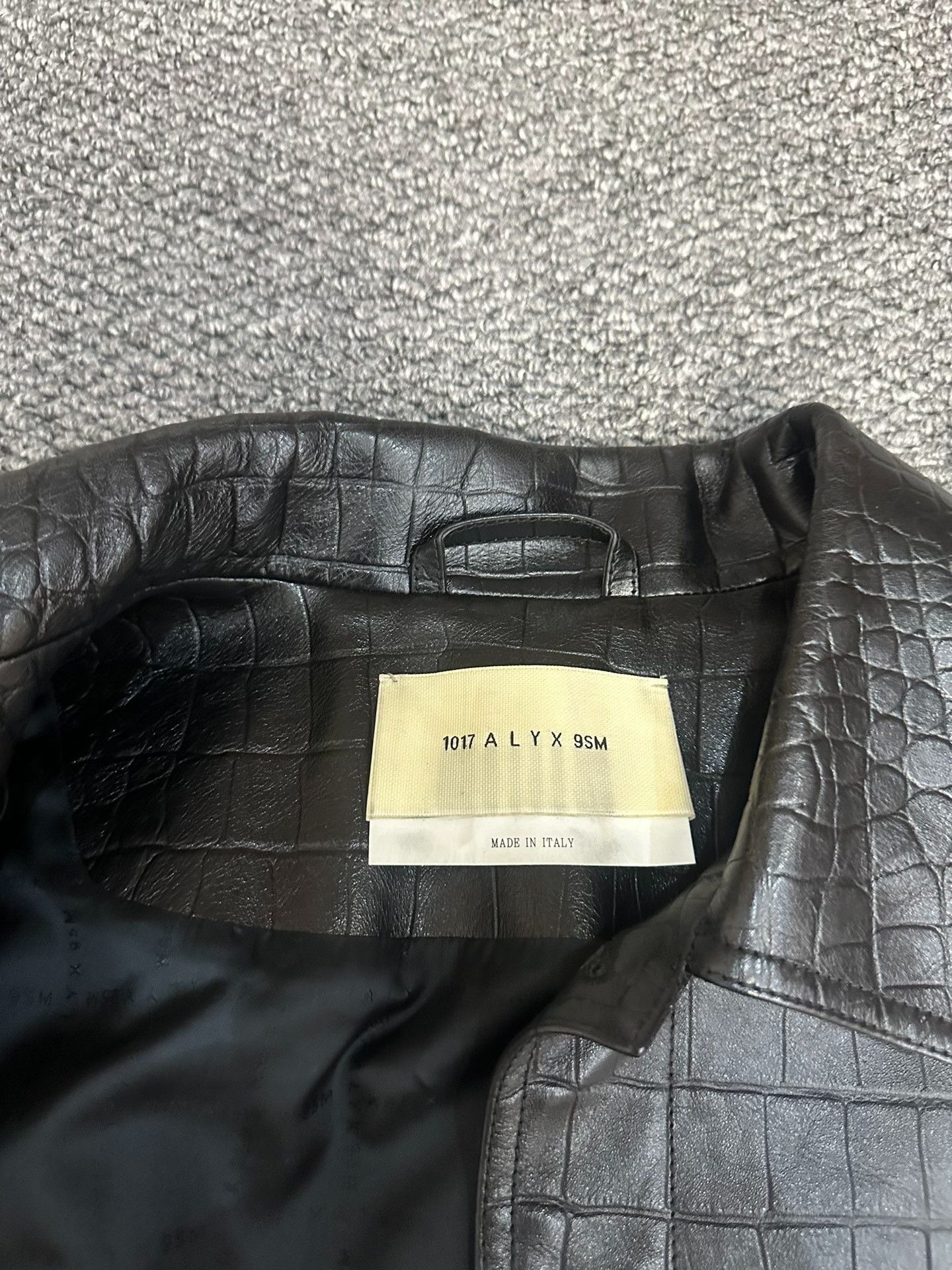 Alyx Alyx Calf Leather Oversized Jacket Size US M / EU 48-50 / 2 - 3 Thumbnail