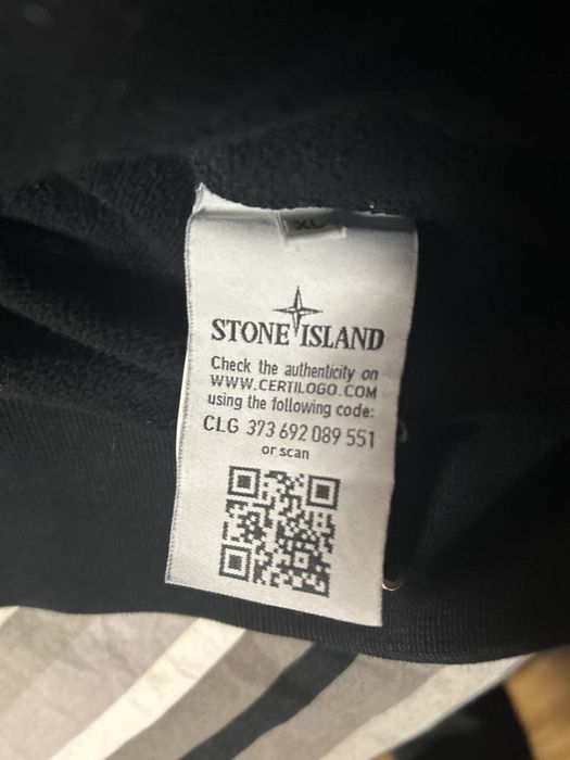 Stone Island Stone island black crew neck | Grailed