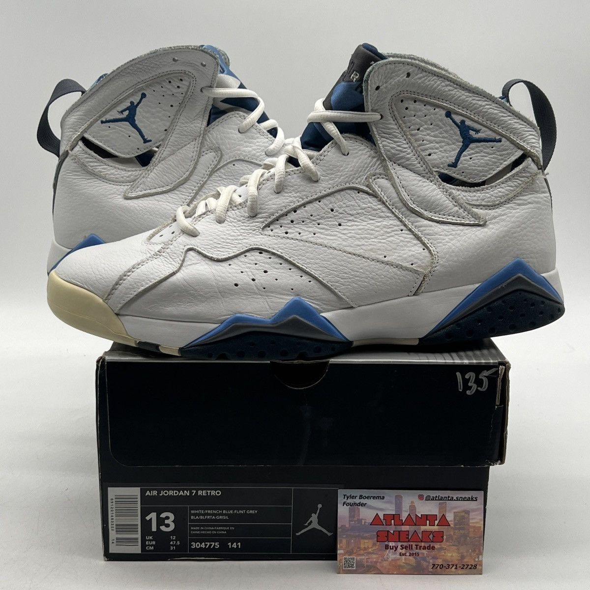 Jordan Brand Air Jordan 7 French blue Size US 13 / EU 46 - 1 Thumbnail