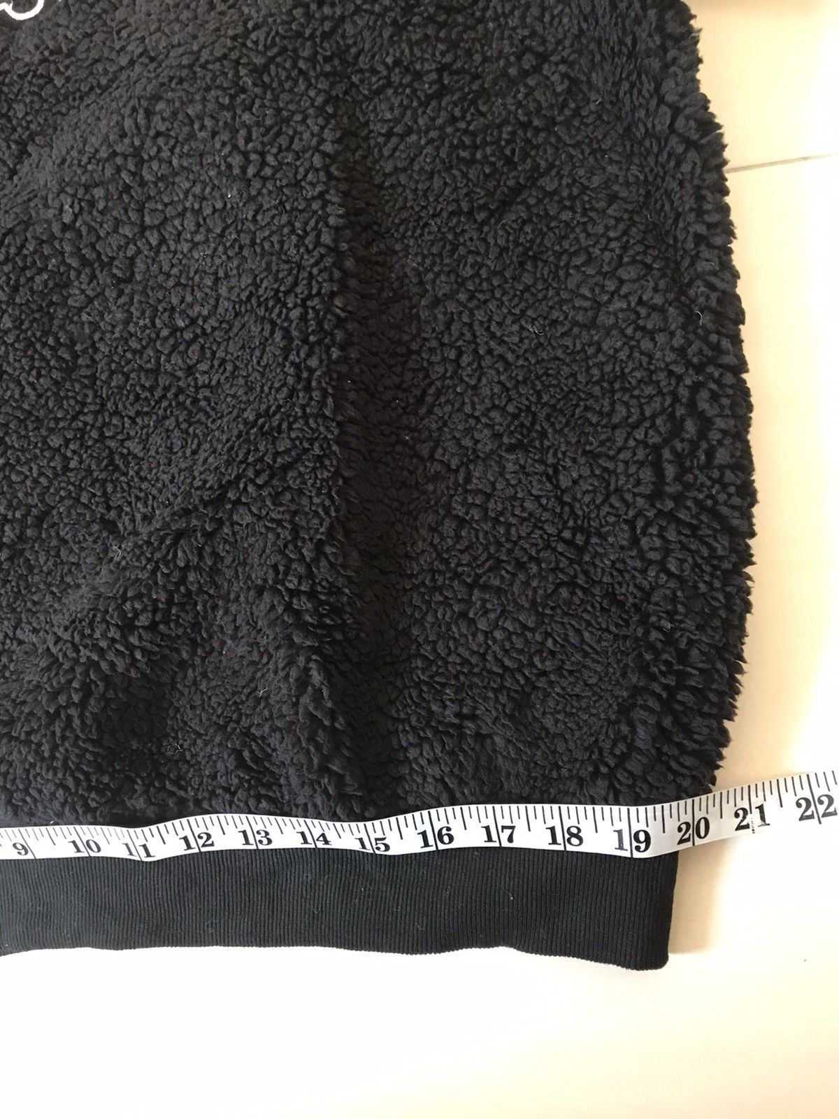 Japanese Brand Rasvoa Sherpa Black Plain Sweatshirt Size US L / EU 52-54 / 3 - 24 Thumbnail