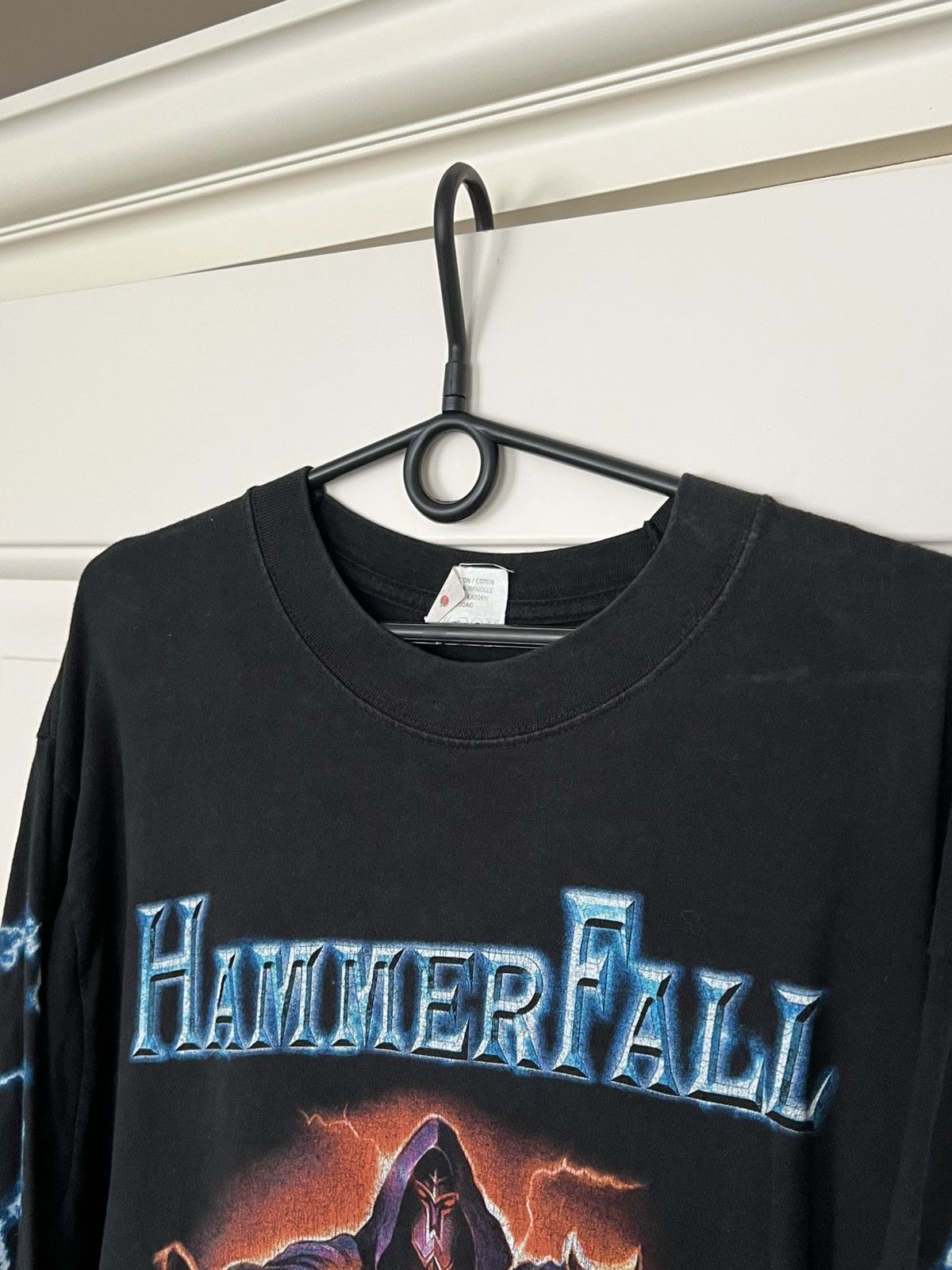 Band Tees Vintage Hammer Fall Band Long Sleeve Rock Tee Size XL Size US XL / EU 56 / 4 - 9 Thumbnail