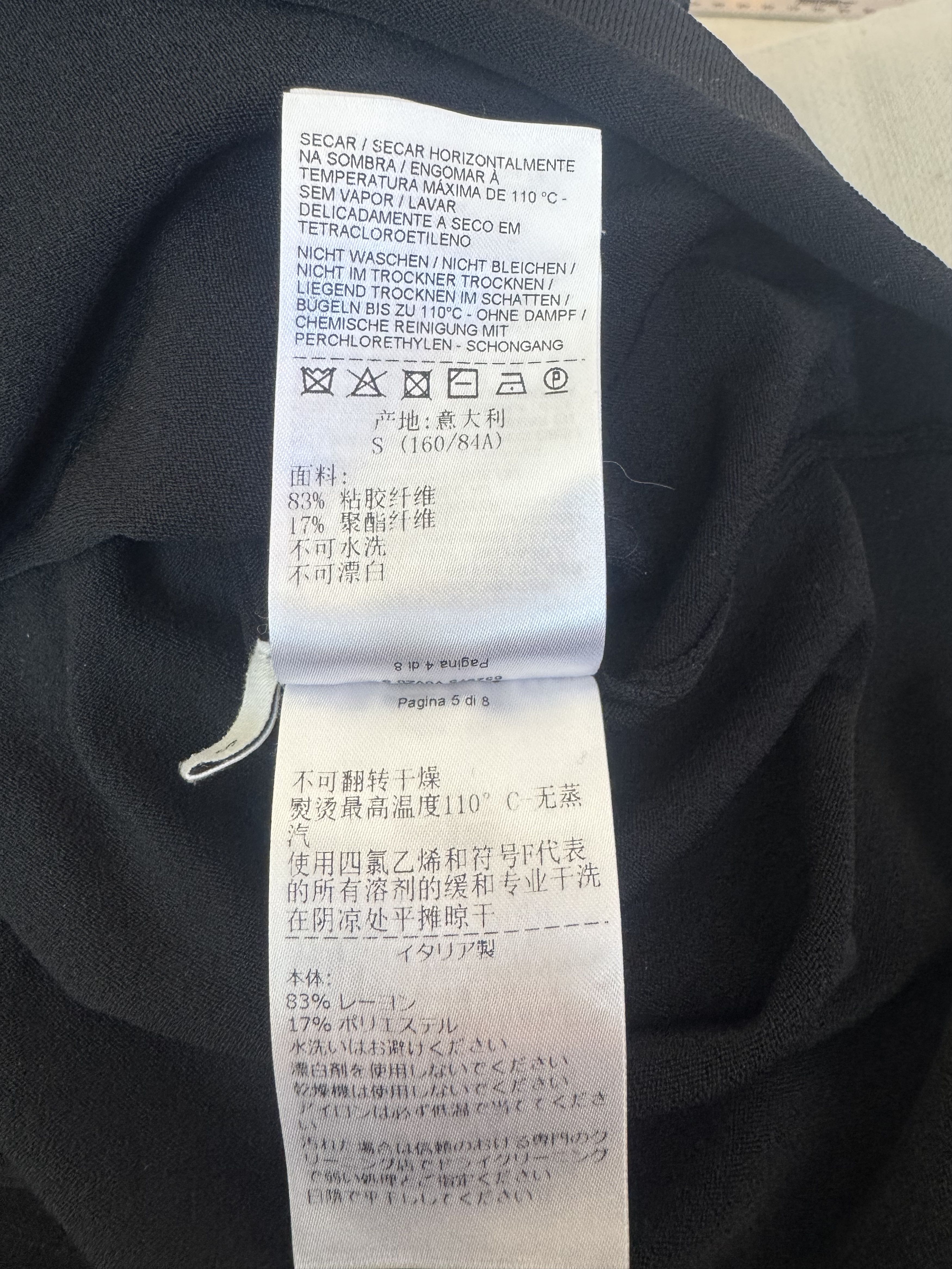 Bottega Veneta Bottega Veneta - Black Polo - 83% viscose, 17% polyester Size US S / EU 44-46 / 1 - 7 Thumbnail