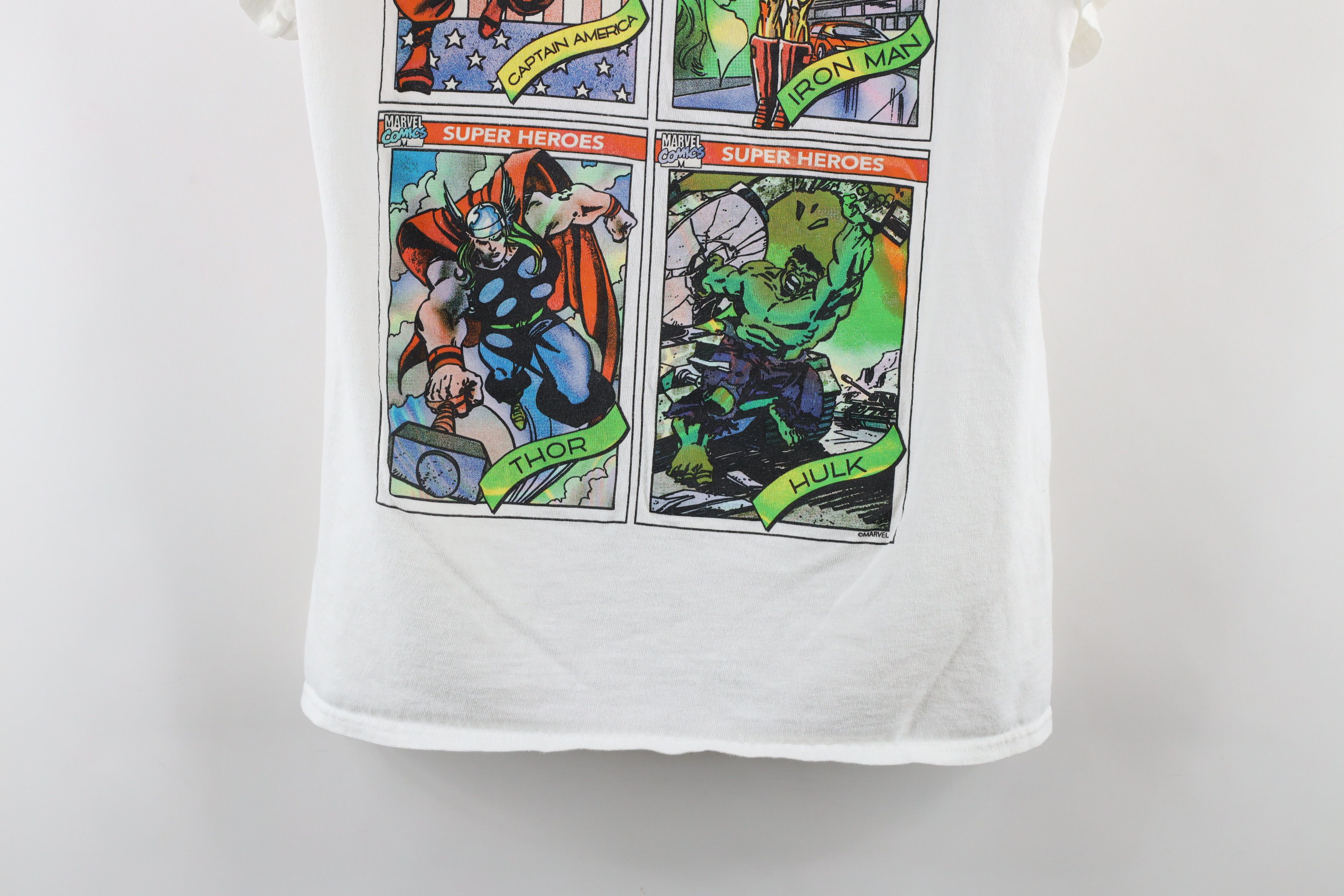 Vintage Retro Marvel Comics Super Heroes Short Sleeve T-Shirt Size US M / EU 48-50 / 2 - 3 Thumbnail