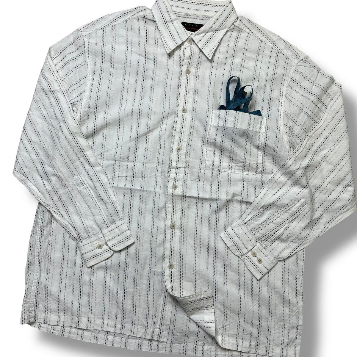 Kansai Yamamoto Vintage Sissy Kansai Yamamoto button ups shirt Size US XL / EU 56 / 4 - 3 Thumbnail