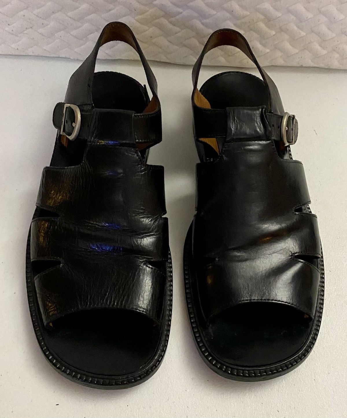 Bally Vintage Bally Panonico Fisherman Gurkha Sandals 12 US EUC Size US 12 / EU 45 - 12 Thumbnail