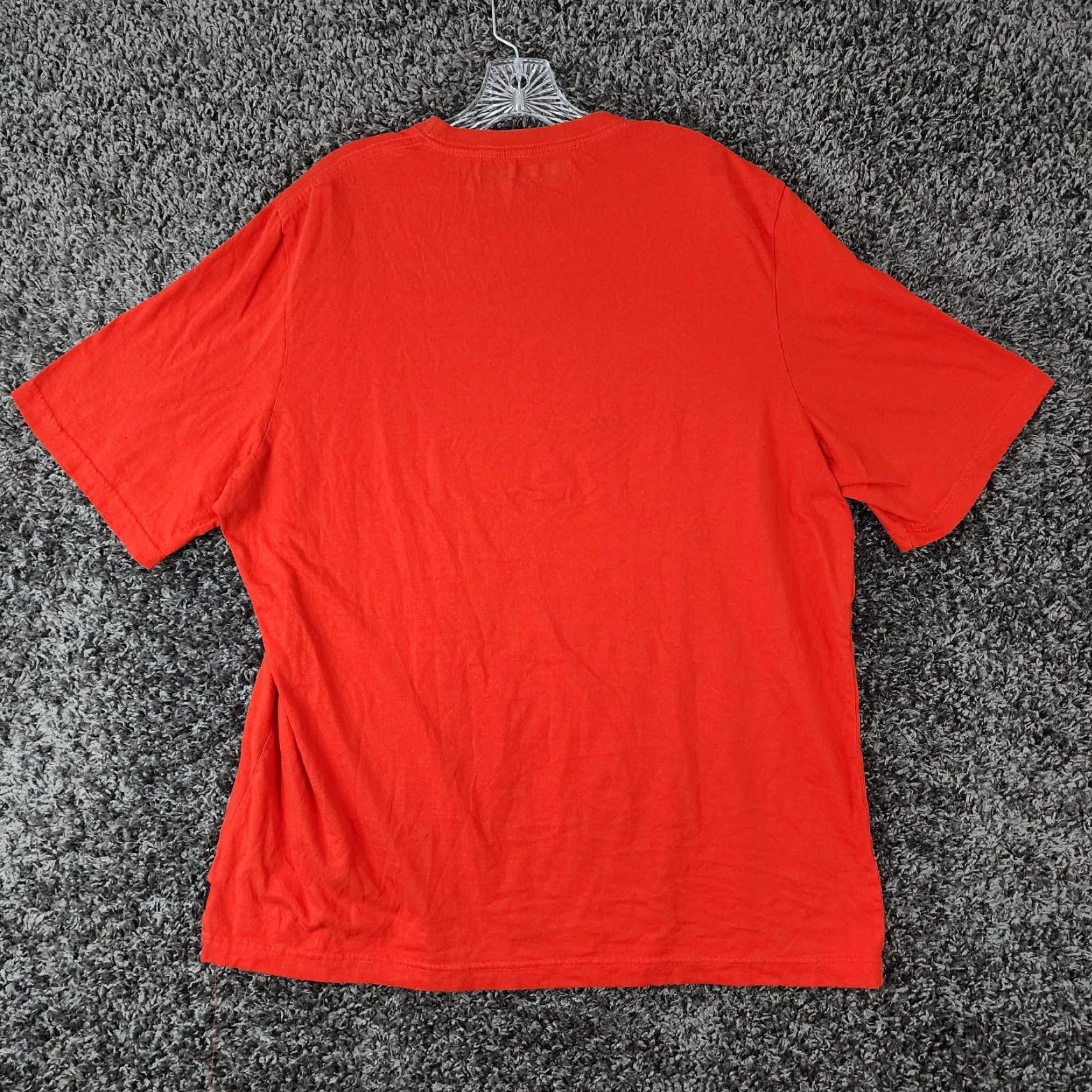 Sean John Sean John Shirt Mens 2XL Red Short Sleeve 100% Cotton Graphic Tee Size US 39 - 5 Thumbnail