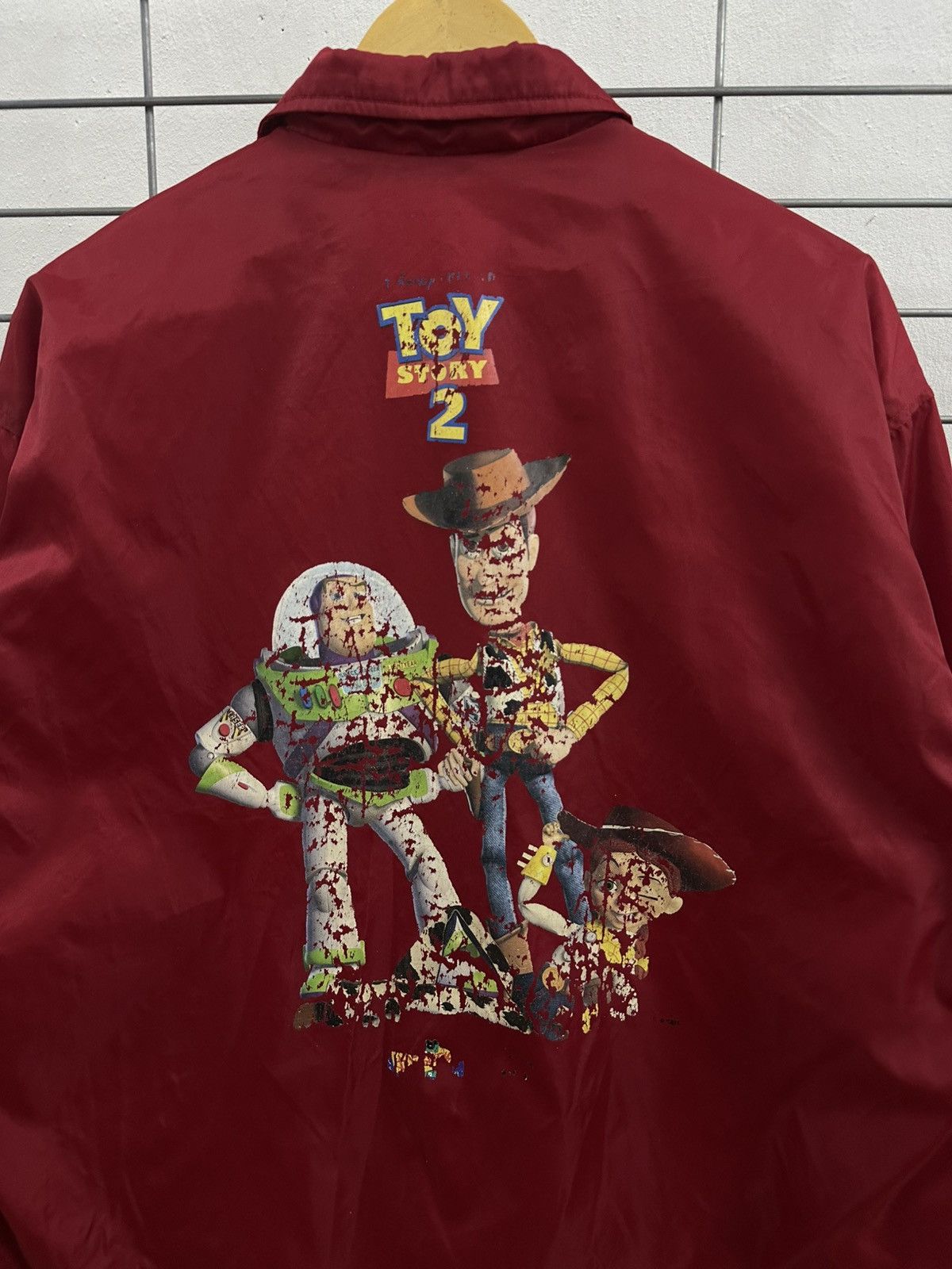 Vintage Rare And Beautiful Vintage Toy Story 2 Coach Jacket Size US L / EU 52-54 / 3 - 7 Thumbnail
