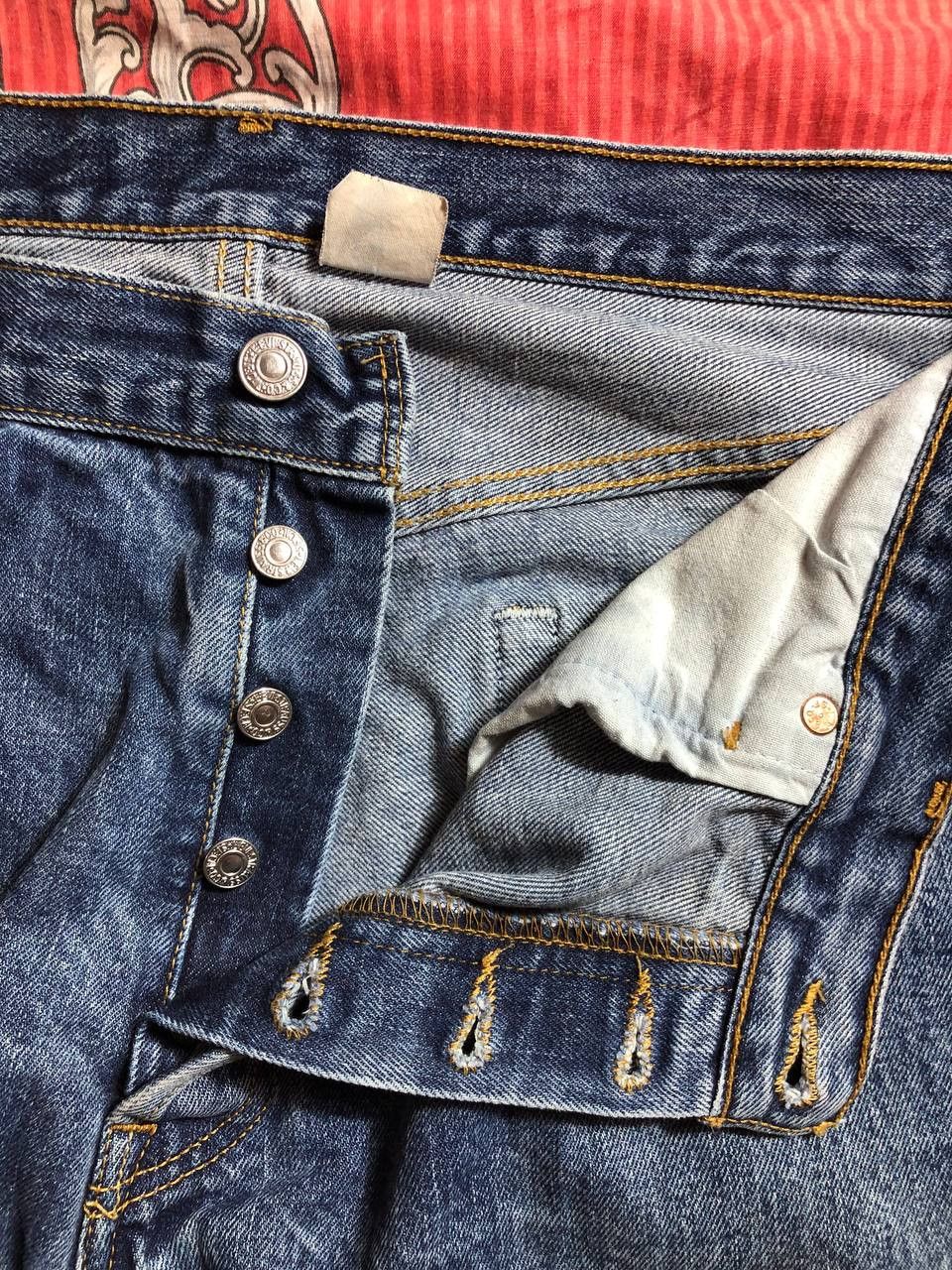 Levi's Vintage 90s Levi’s 501 Boot Cut Made in USA Size US 36 / EU 52 - 18 Thumbnail