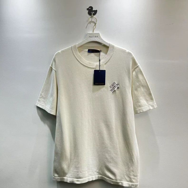 Louis Vuitton Louis Vuitton Embroidered Logo Short Sleeve - dmc Size US XXL / EU 58 / 5 - 1 Thumbnail