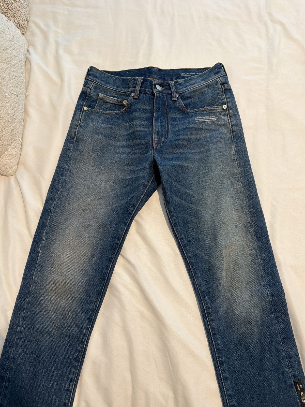 Off-White OFF-White “DENIM PROGRAM” Jeans Size US 28 / EU 44 - 1 Thumbnail