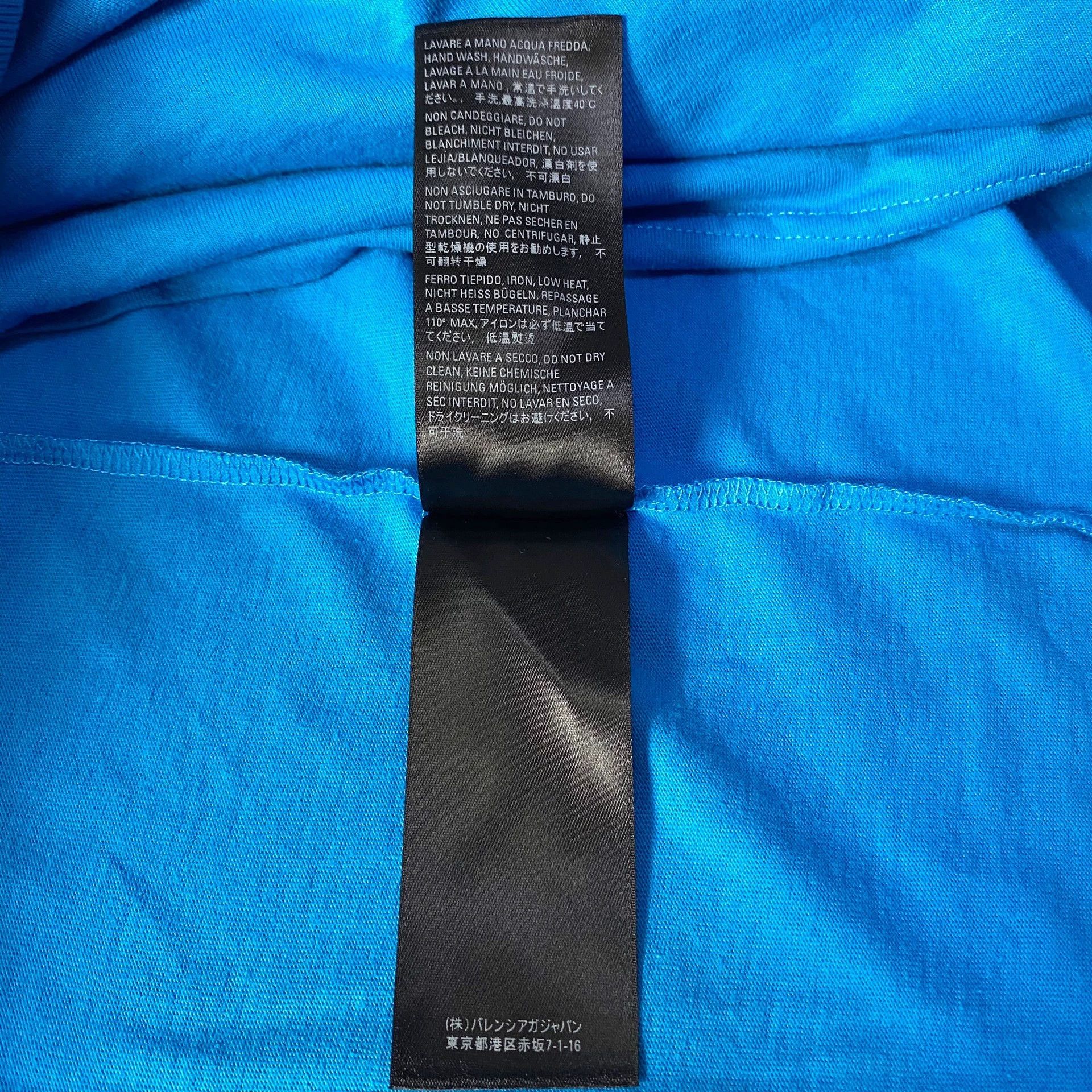 Balenciaga Balenciaga Rainbow Half-Zip Hoodie Baby Blue xxs Size US XXS / EU 40 - 8 Thumbnail