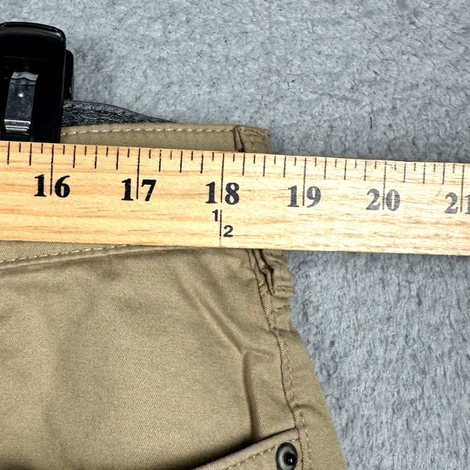 Vintage Member's Mark Mason Pants Mens 36X32 Khakis Straight 5-Pocket Stretch Tan Size US 36 / EU 52 - 5 Thumbnail