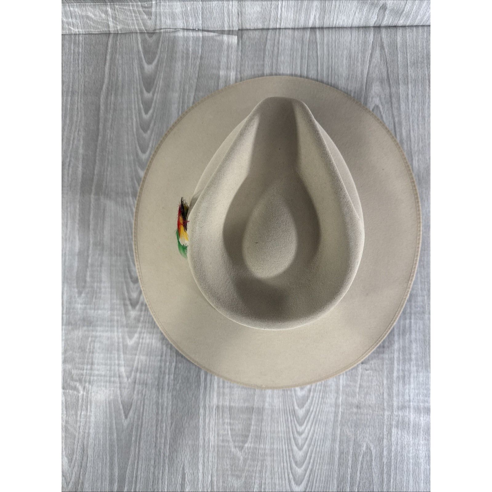 Stetson Stetson 5X Fur Felt Dune Hat Sz 7 1/4 Color silverbelly New Size ONE SIZE - 6 Thumbnail