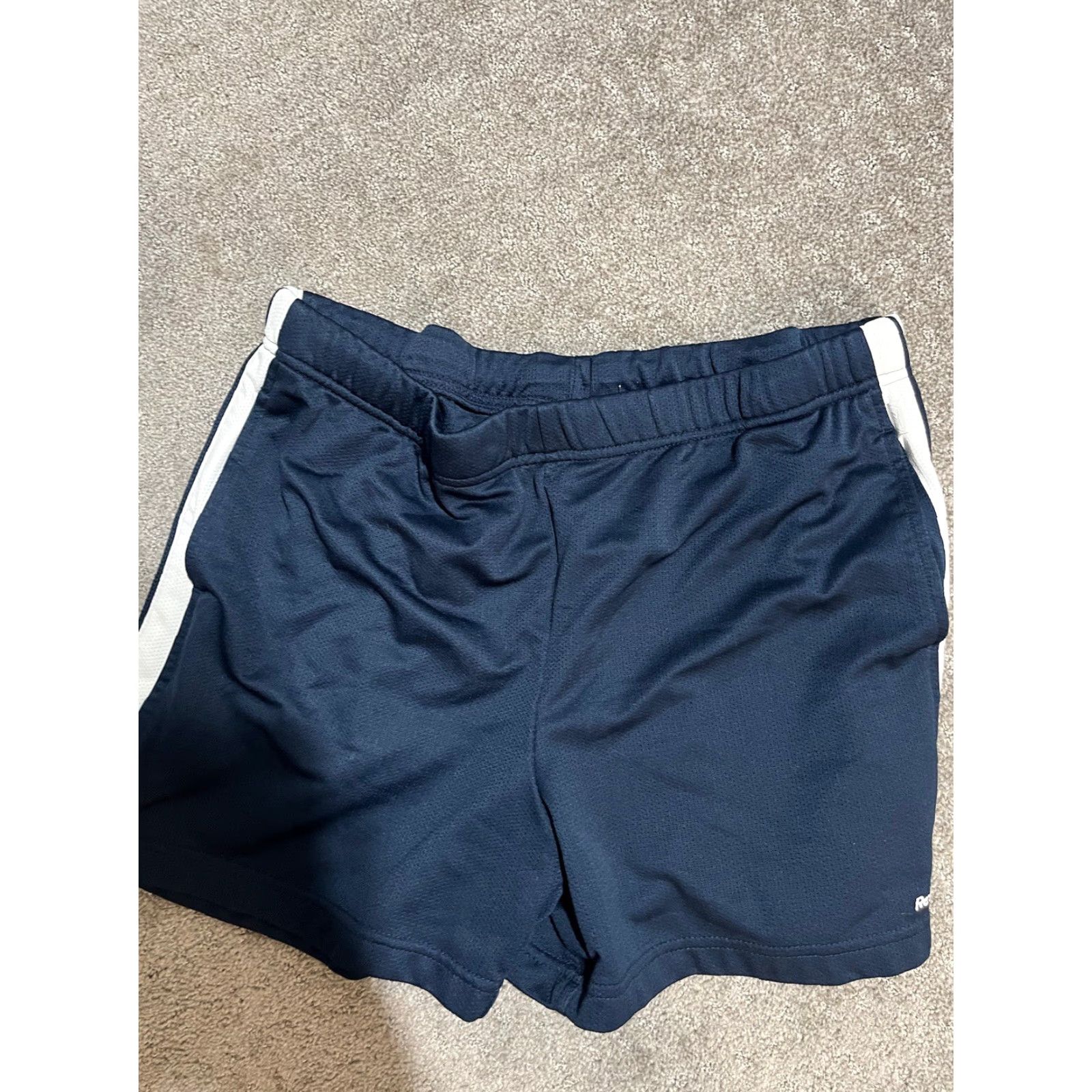 Reebok Reebok Shorts Men’s L Blue Polyester Running Gym Athletic Pockets Size US 33 - 3 Thumbnail