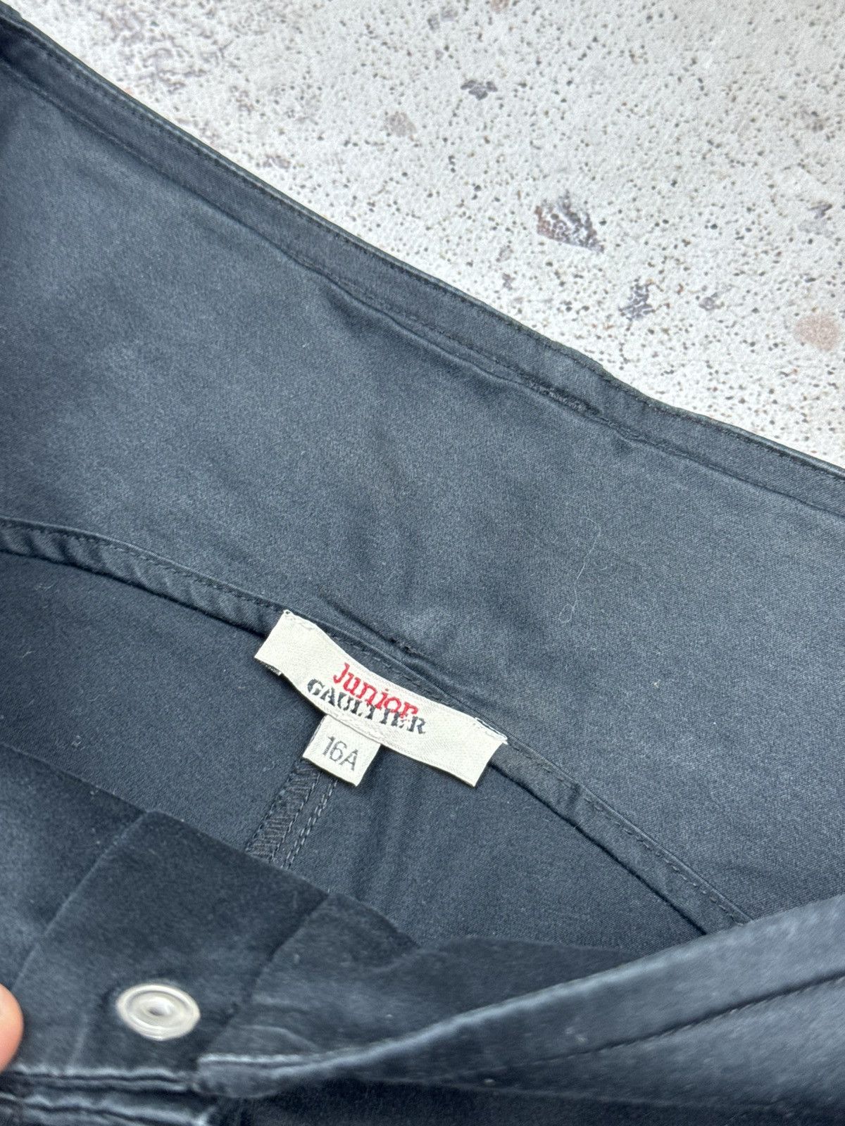 Jean Paul Gaultier × Vintage Junior Gaultier Women 16A Breeches Black Vintage Size 34" / US 12 / IT 48 - 6 Thumbnail