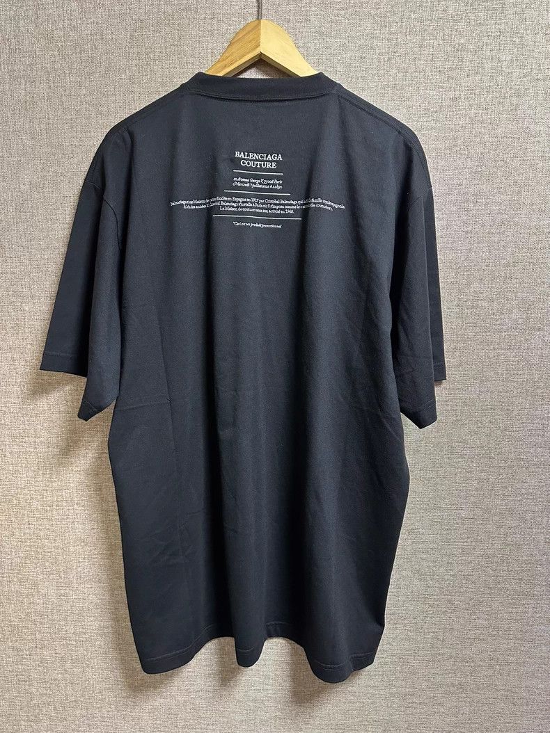 Balenciaga Balenciaga Embroidered Logo Short Sleeve T-Shirt Size US XXS / EU 40 - 2 Thumbnail
