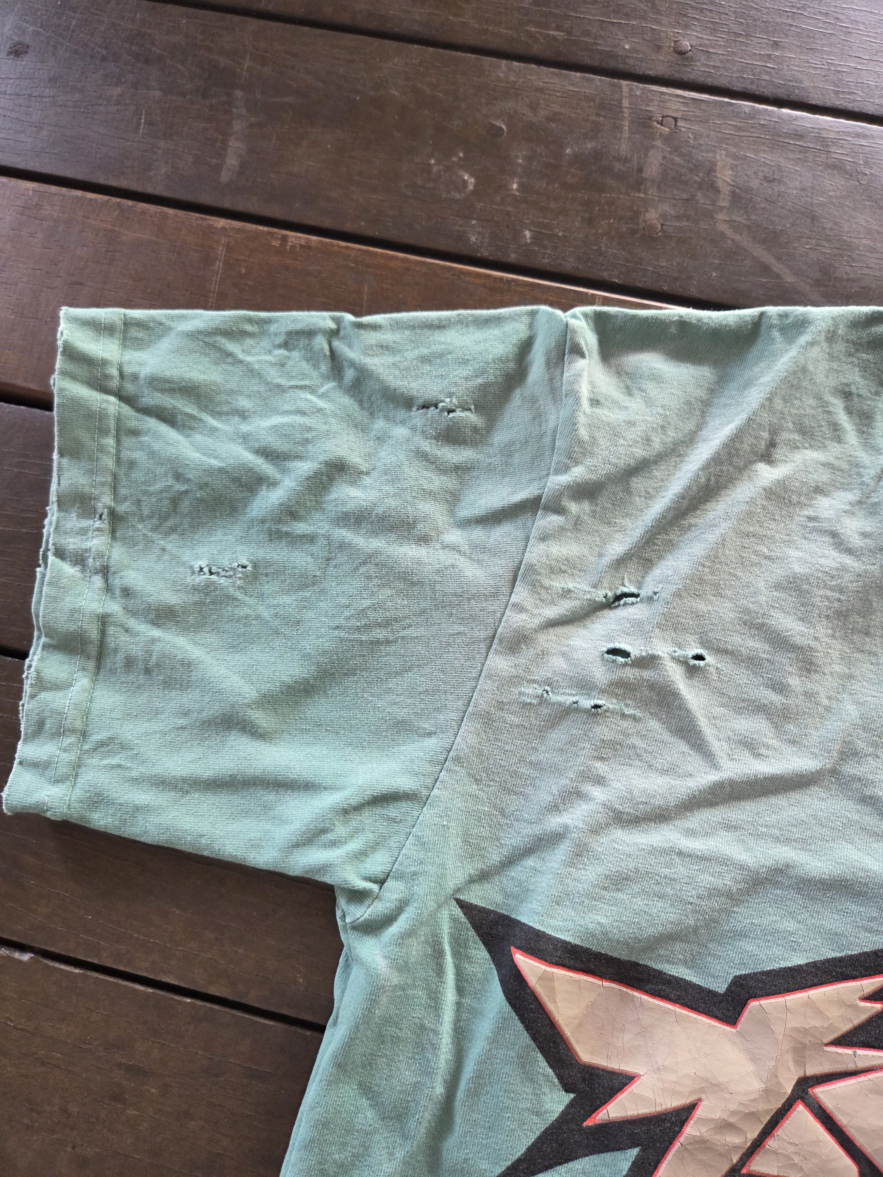 HELLSTAR Unreleased Hellstar Turquoise cracked print Capsule 10 shirt Size US S / EU 44-46 / 1 - 14 Thumbnail