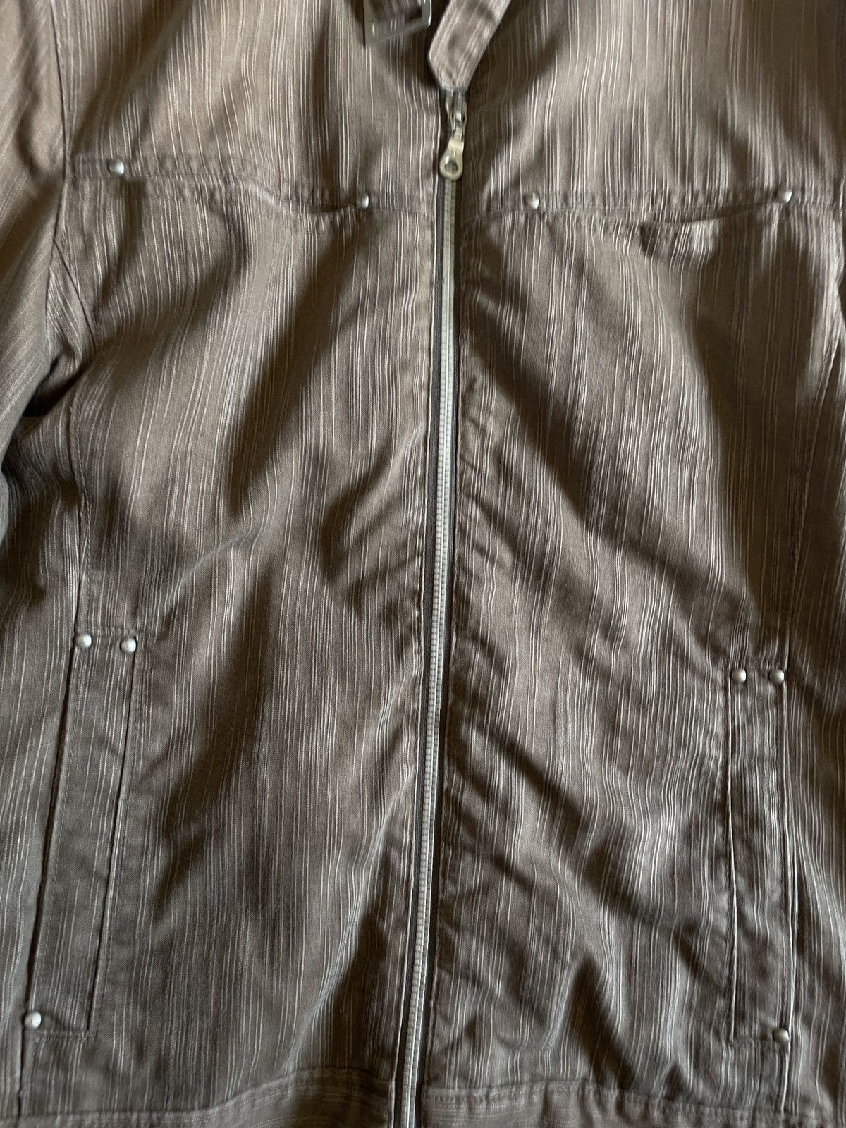 If Six Was Nine 2000s Japanese archive Vkei Zip Belted Gimmic Jacket Size US S / EU 44-46 / 1 - 7 Thumbnail