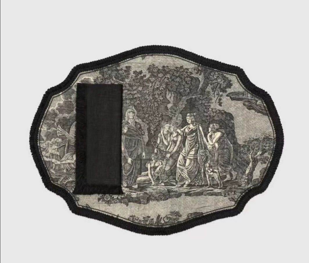 Gucci Gucci Toile de Jouy placemat and napkin Size ONE SIZE - 7 Thumbnail