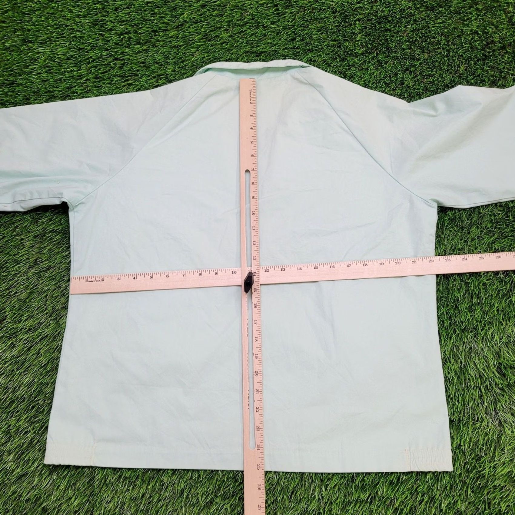 Vintage VINTAGE Rockabilly Blouson Jacket Womens XL 70s 90s 70s Retro Cotton Zip Cropped Pockets Button Front Size XL / US 12-14 / IT 48-50 - 7 Thumbnail