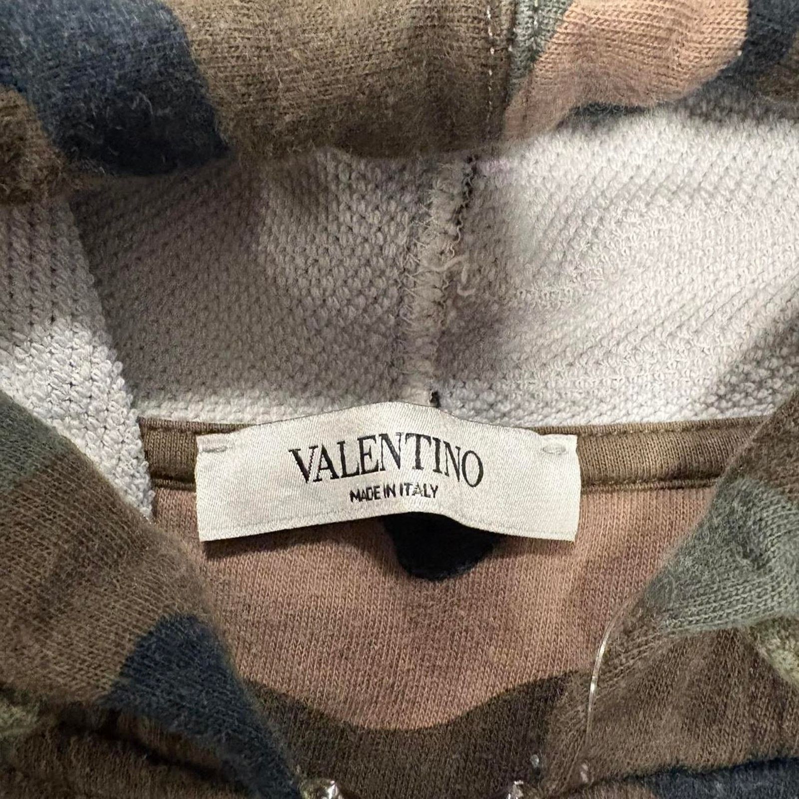 Valentino Camo valentino zip up hoodie Size US XL / EU 56 / 4 - 3 Thumbnail