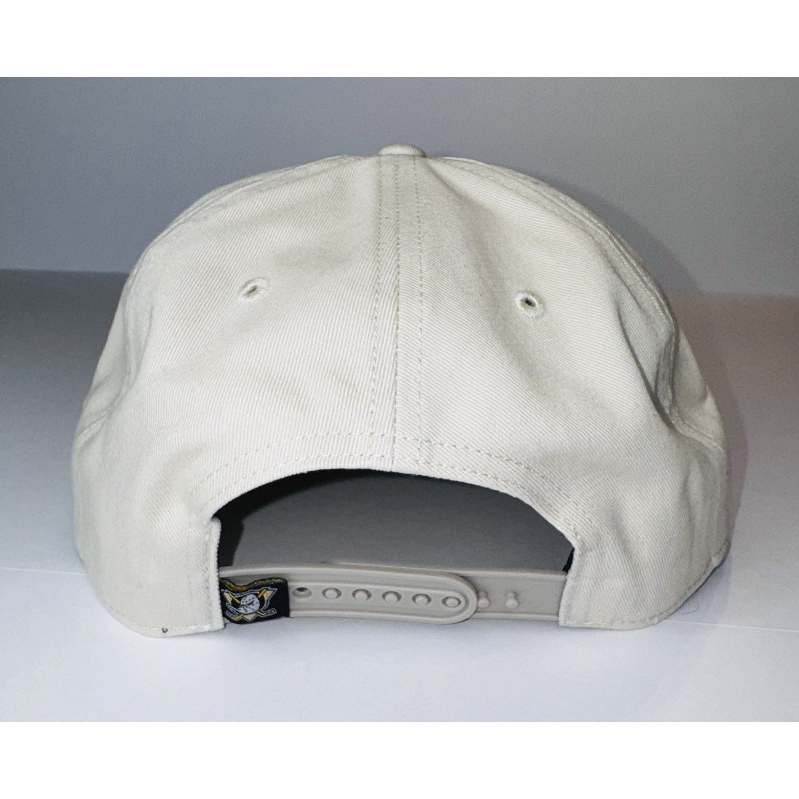 47 Brand 47 Anaheim Ducks Captain Hat Cream Green NHL Adjustable Cap Size ONE SIZE - 3 Thumbnail