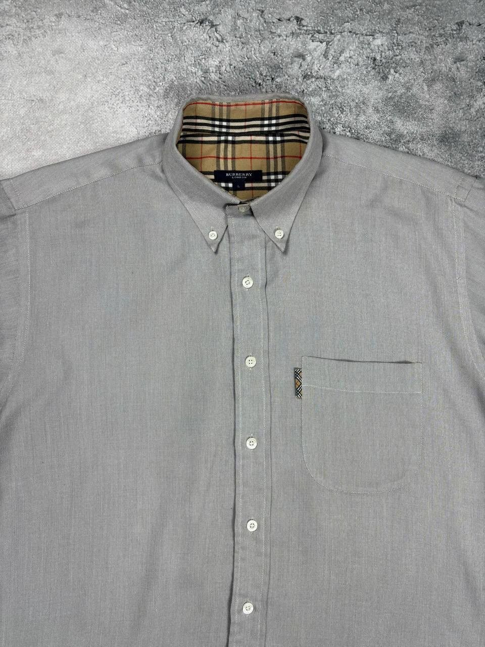 Burberry × Vintage Vintage Burberry London Shirt Polo Men size Large Size US L / EU 52-54 / 3 - 2 Thumbnail