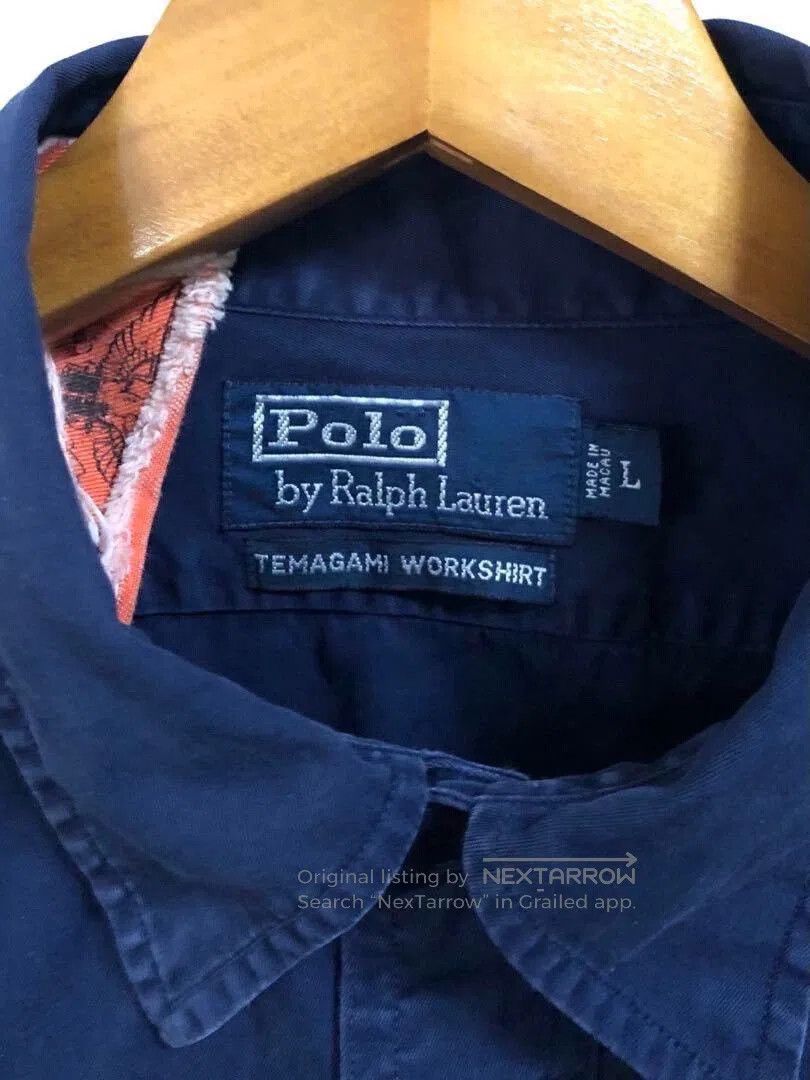 Ralph Lauren Blue Label Rare Ralph Lauren Vintage Workshirt Jacket. Size US L / EU 52-54 / 3 - 7 Thumbnail